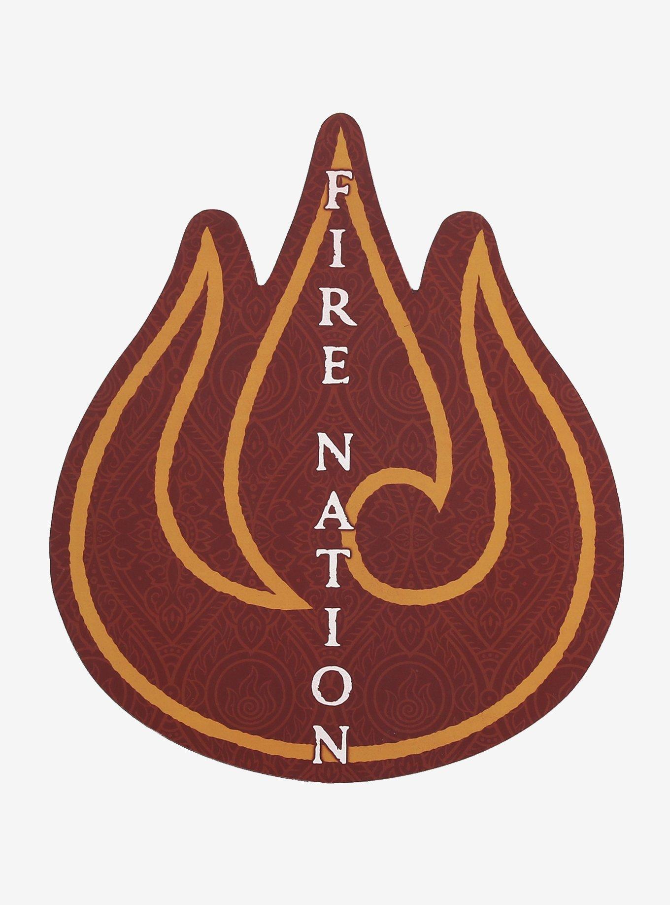 Avatar: The Last Airbender Fire Nation Wall Sign — BoxLunch Exclusive, , hi-res