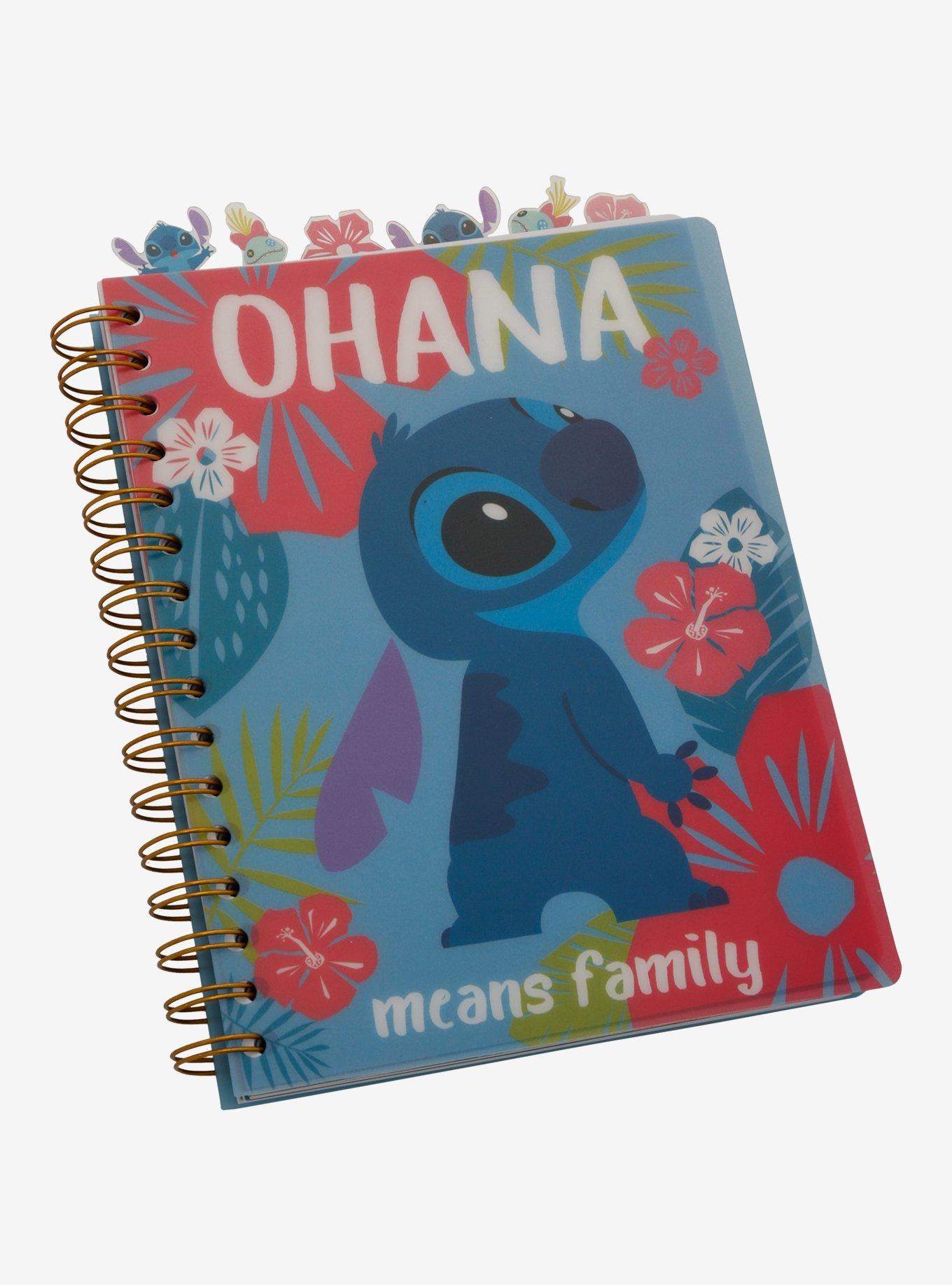 Disney Lilo & Stitch Ohana Figural Tab Journal - BoxLunch Exclusive