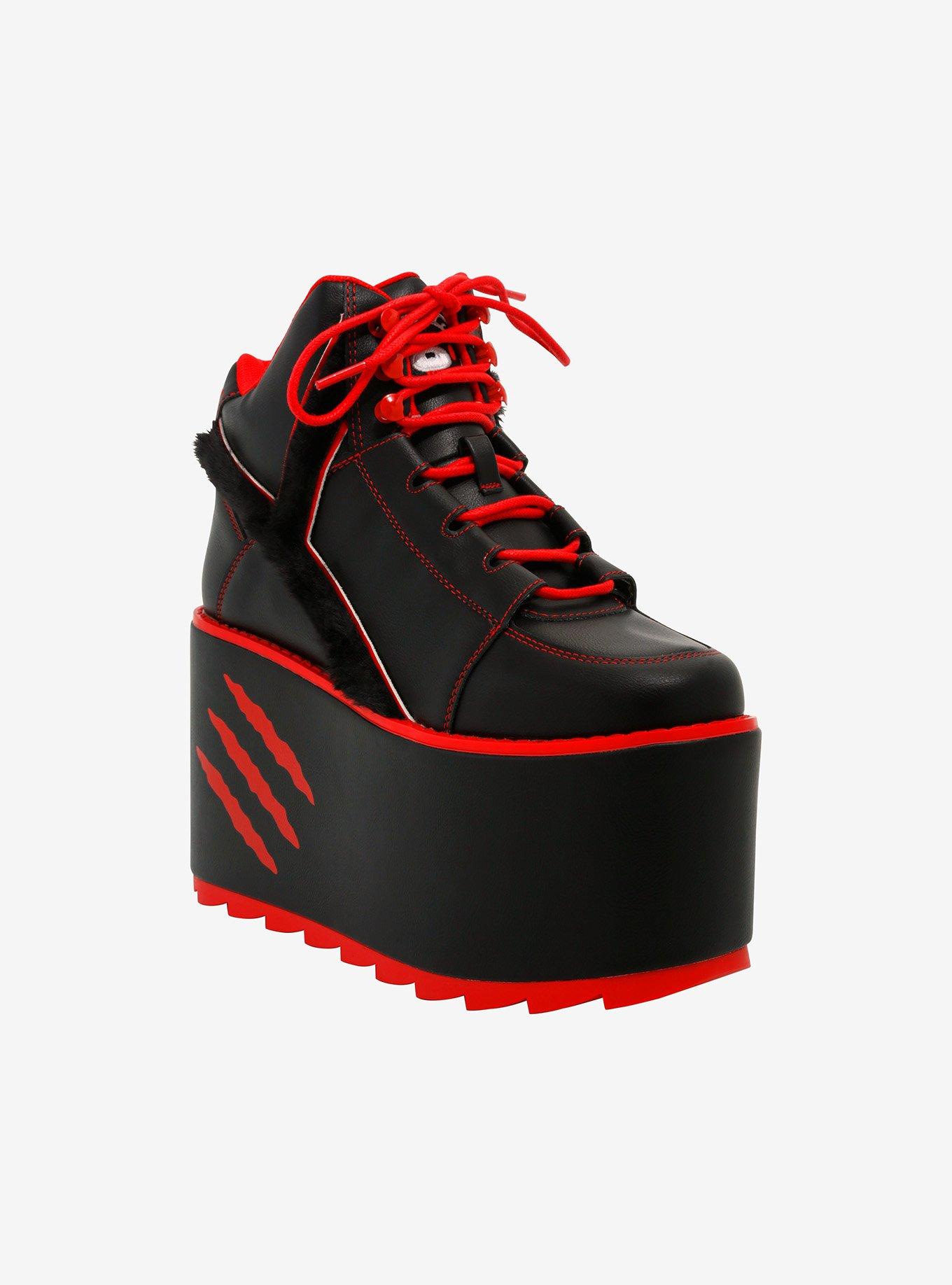 Strange Cvlt X Gloomy Bear Qozmo Platform Sneakers