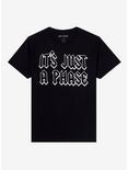 It's Just A Phase T-Shirt, BLACK, hi-res