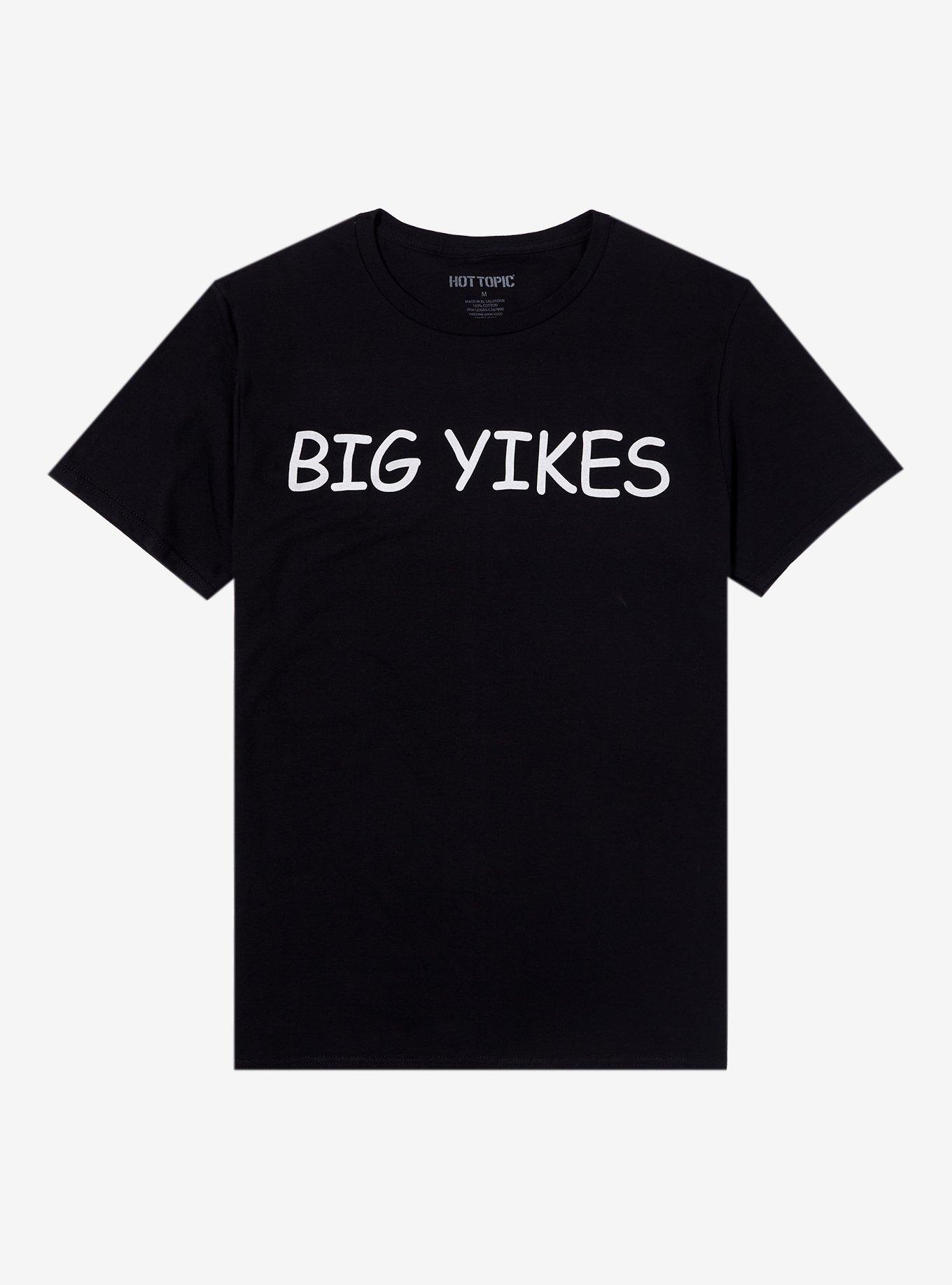 Big Yikes T-Shirt, BLACK, hi-res