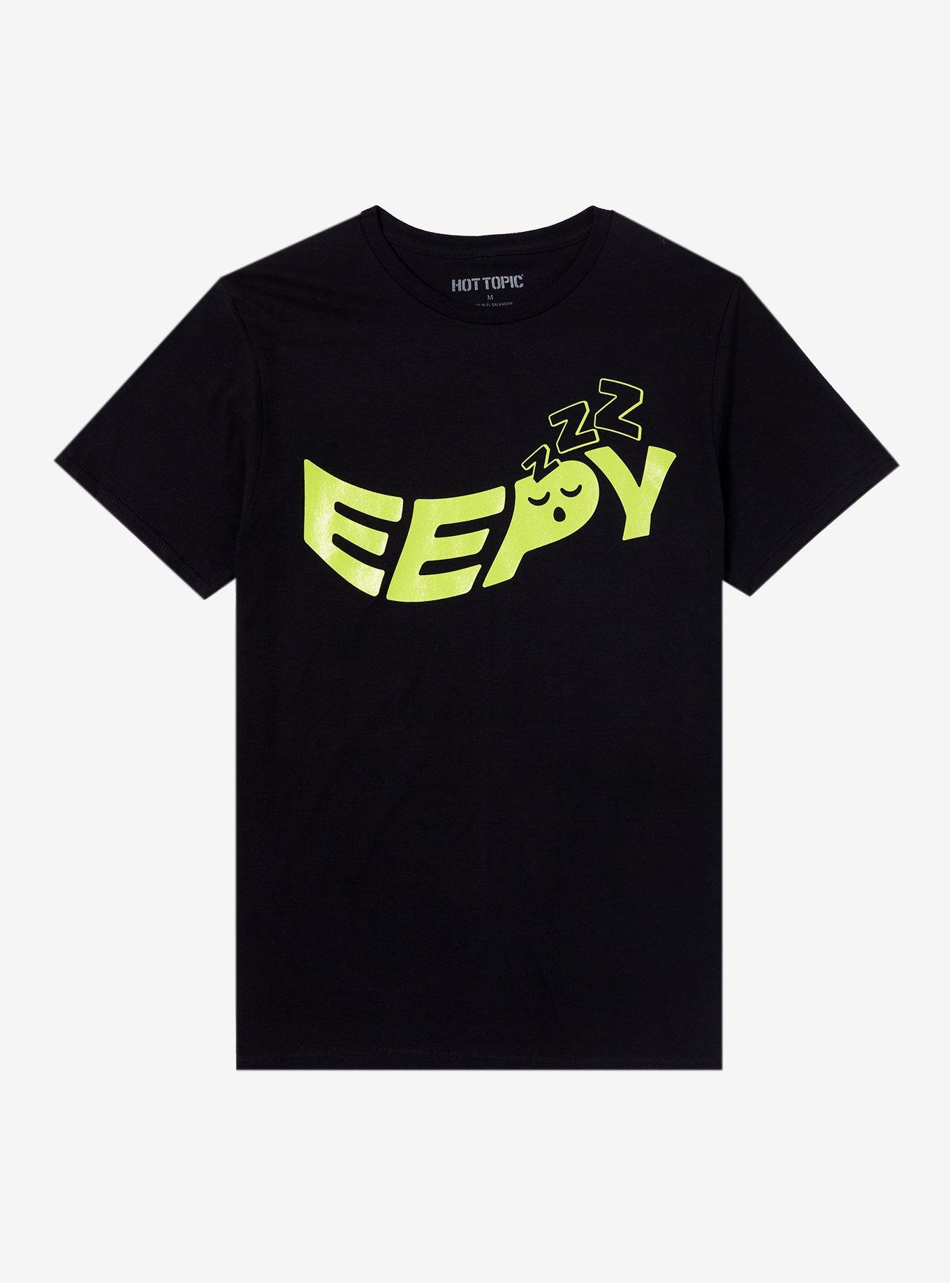 Eepy Glow-In-The-Dark T-Shirt, BLACK, hi-res