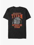 Attack on Titan Colossus Titan Jersey T-Shirt, BLACK, hi-res