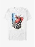 Attack on Titan In The Clouds T-Shirt, WHITE, hi-res
