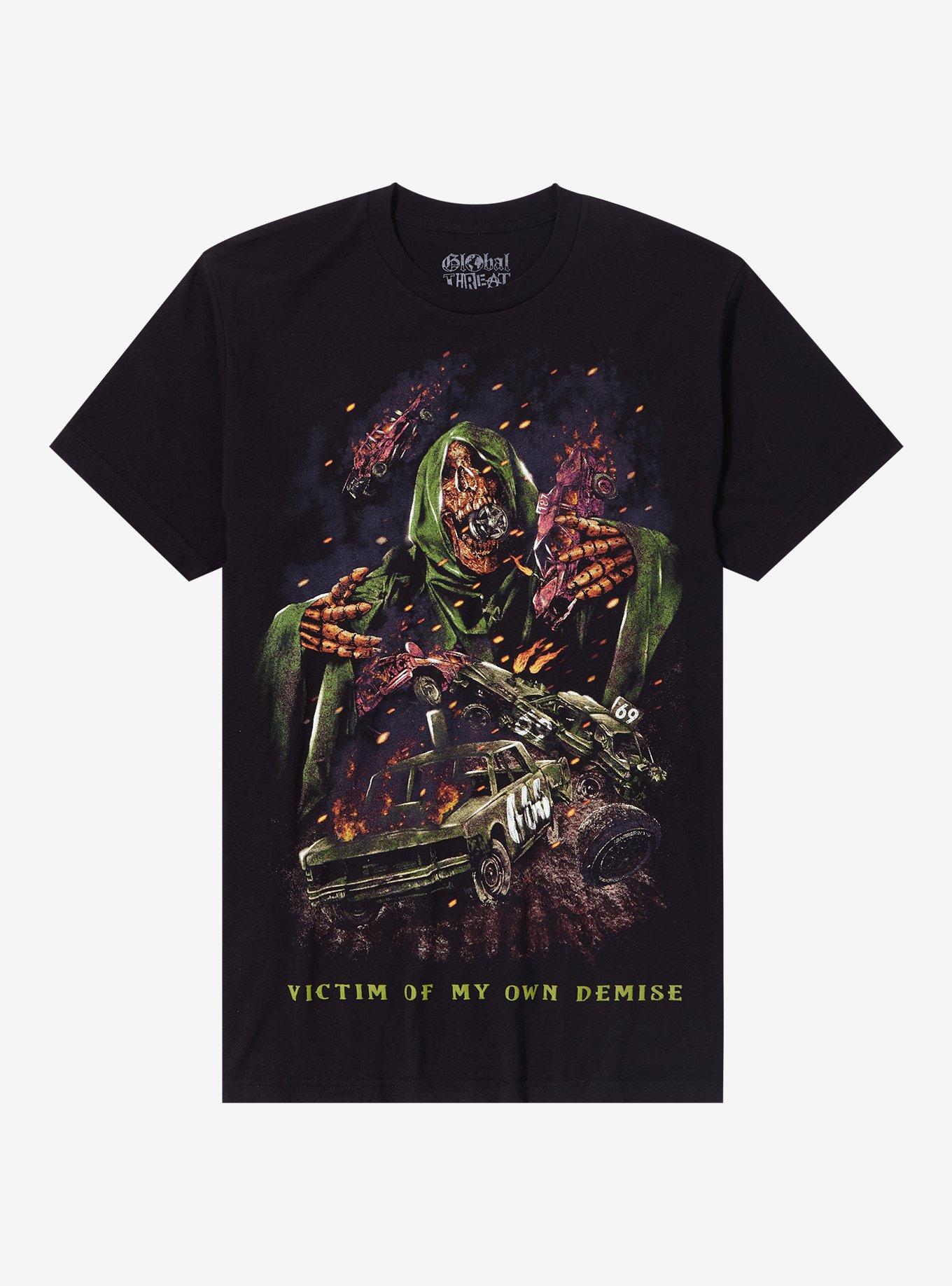 Victim Of Own Demise T-Shirt By Global Threat, , hi-res