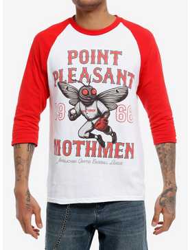 Point Pleasant Mothmen Baseball Raglan T-Shirt, , hi-res