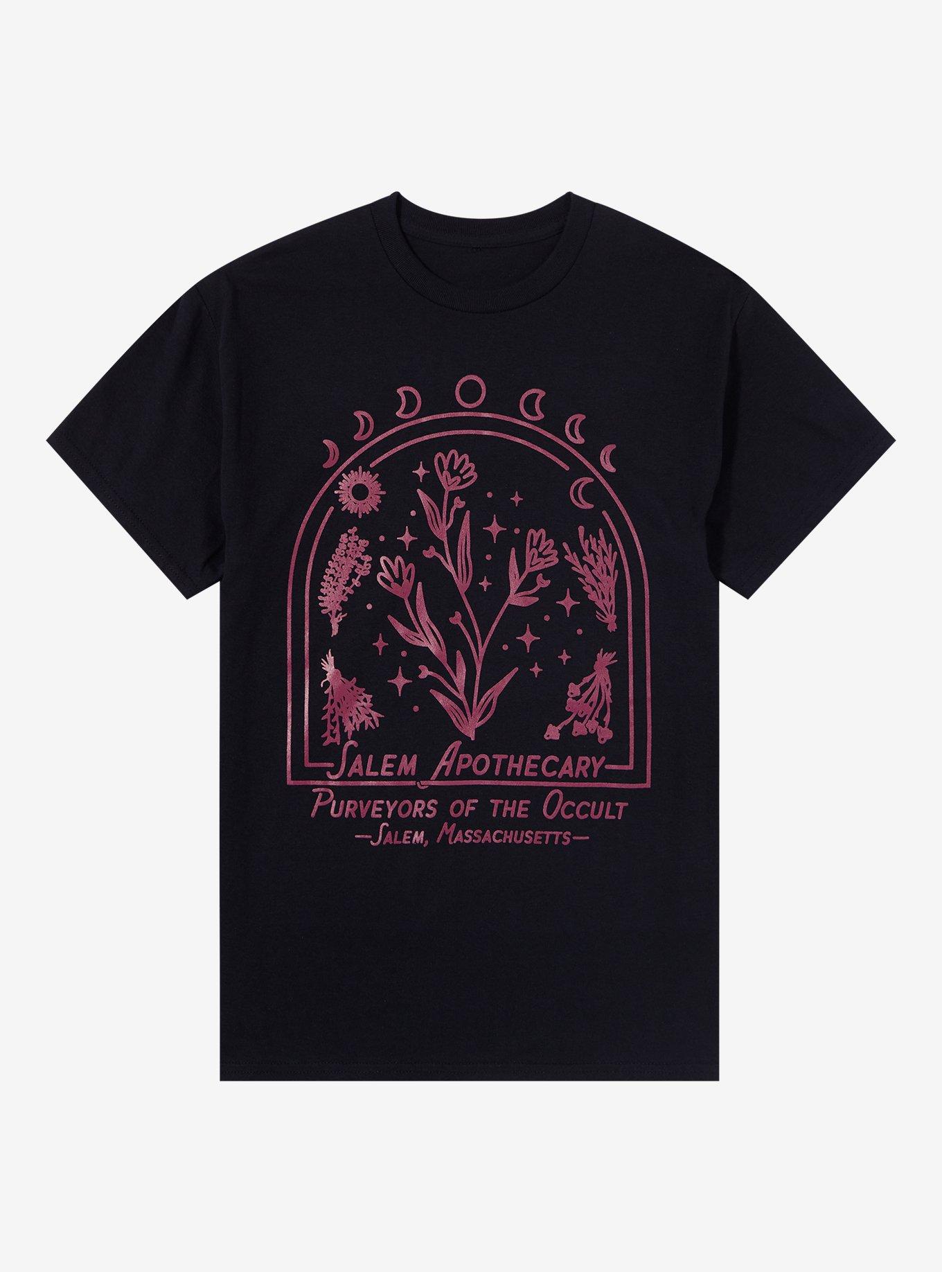 Salem Apothecary T-Shirt, BLACK, hi-res