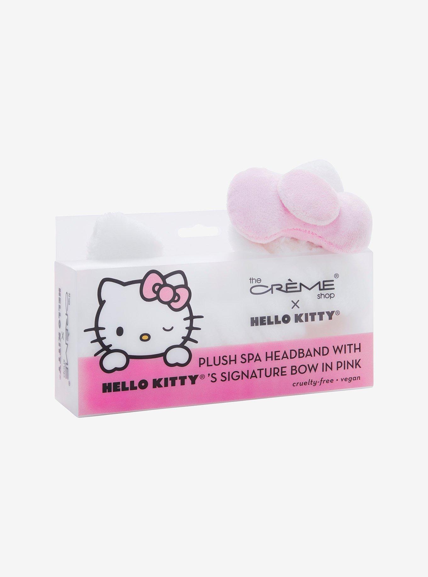 CREME - Plush Spa Headband with Hello Kitty's Signature Bow