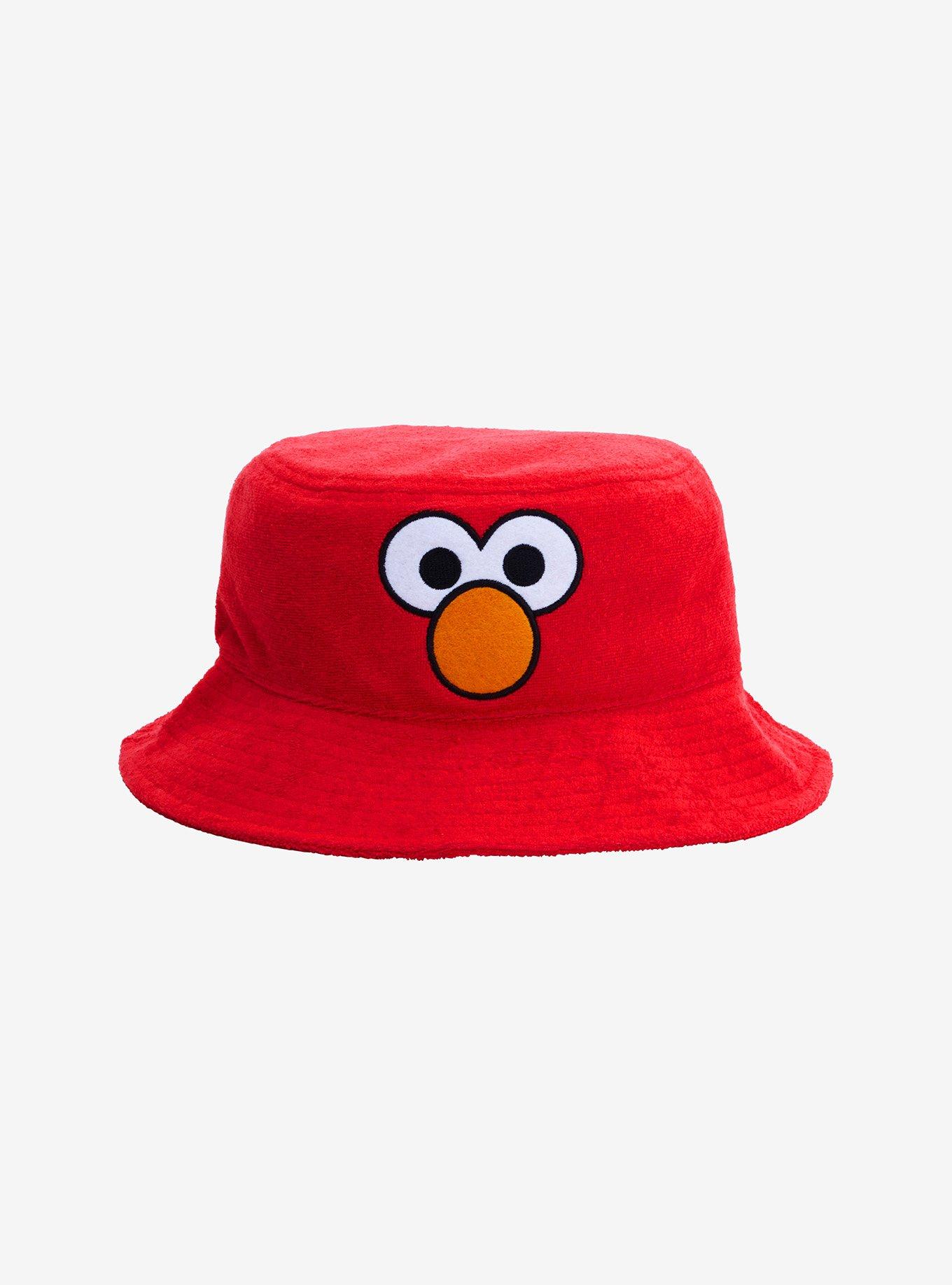 Sesame Street Elmo Face Bucket Hat