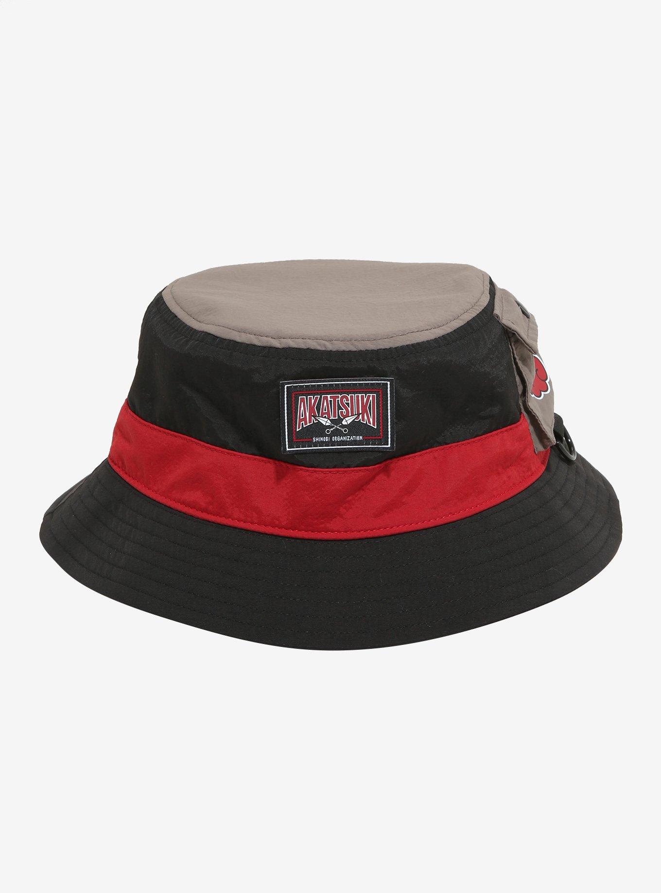 Naruto Shippuden Akatsuki Utility Bucket Hat, , hi-res