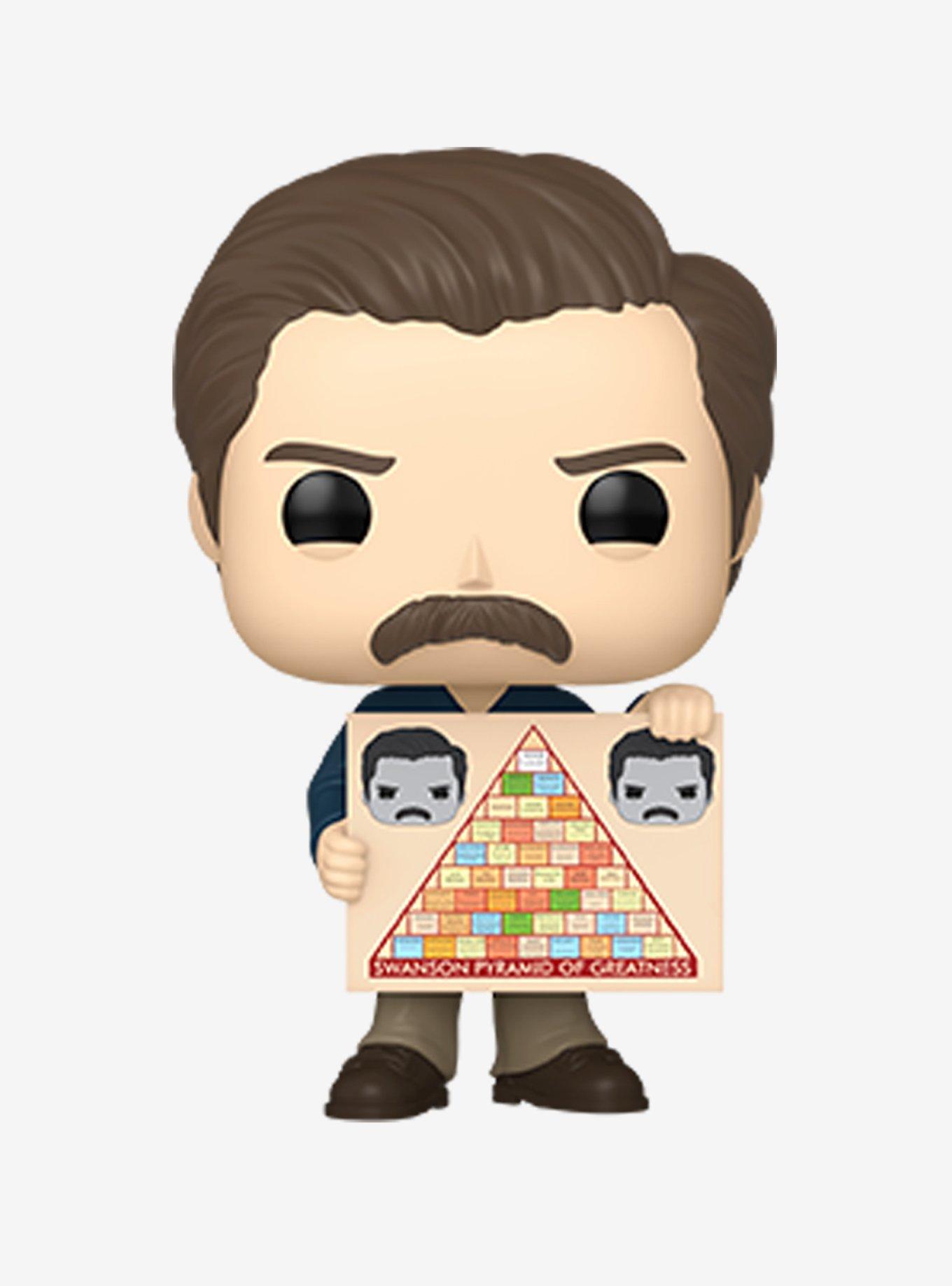 Funko Parks And Recreation Pop! Television Ron Swanson Vinyl Figure