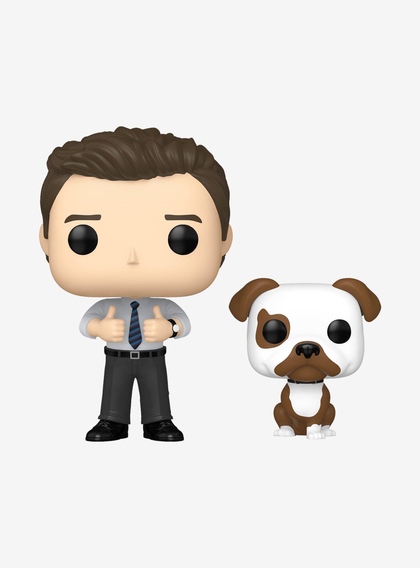 Funko Parks And Recreation Pop! Television Chris Traeger With Champion Vinyl Figure Set