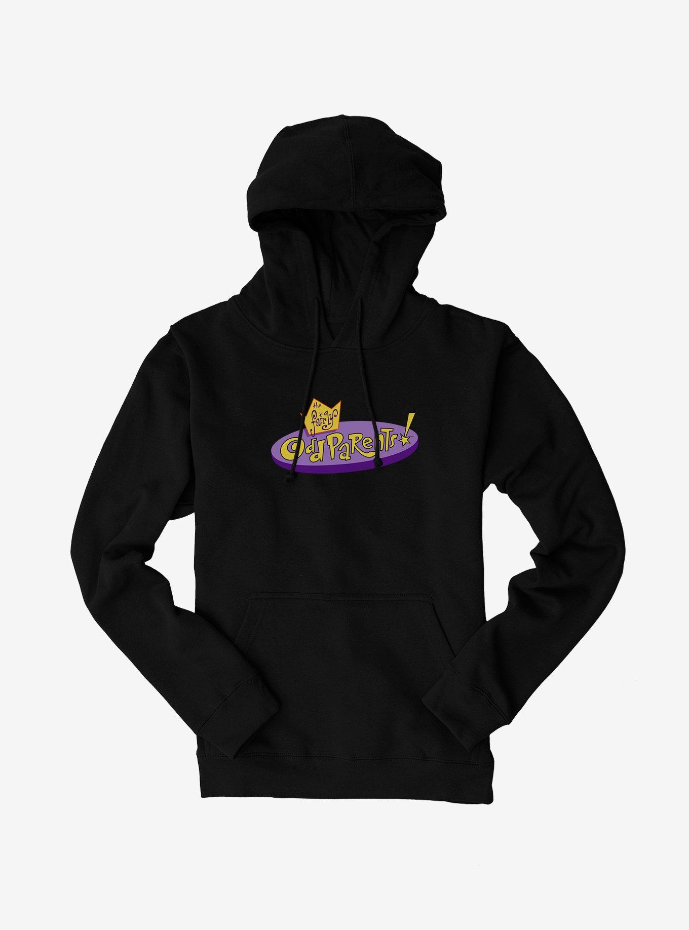 The Fairly OddParents The Fairly OddParents Logo Hoodie, BLACK, hi-res