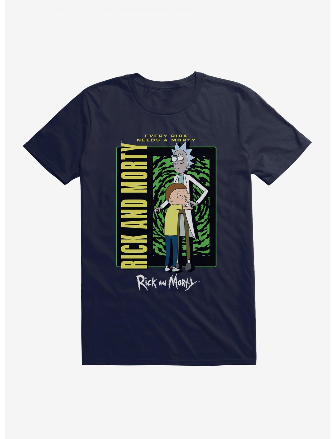 Rick And Morty Rick Needs A Morty T-Shirt, , hi-res