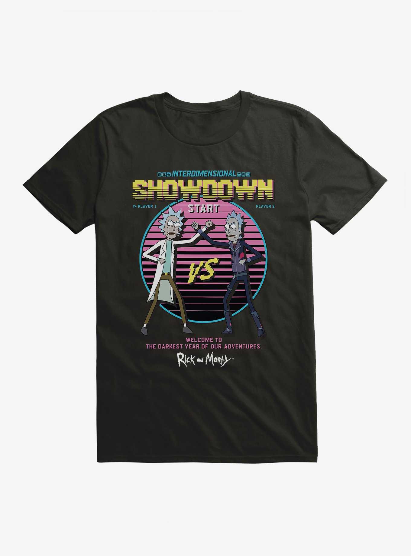 Rick And Morty Interdimensional Showdown T-Shirt, , hi-res