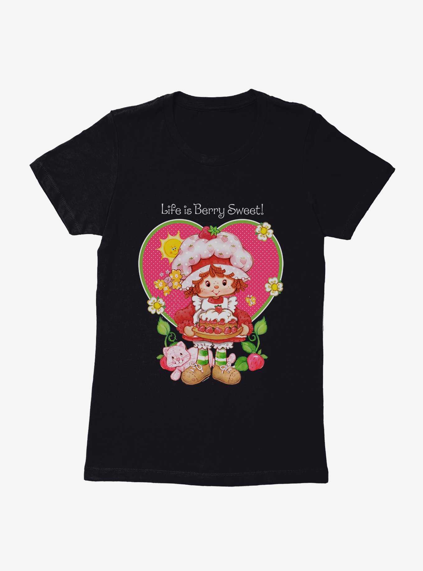 Strawberry Shortcake Life Is Berry Sweet Womens T-Shirt, , hi-res