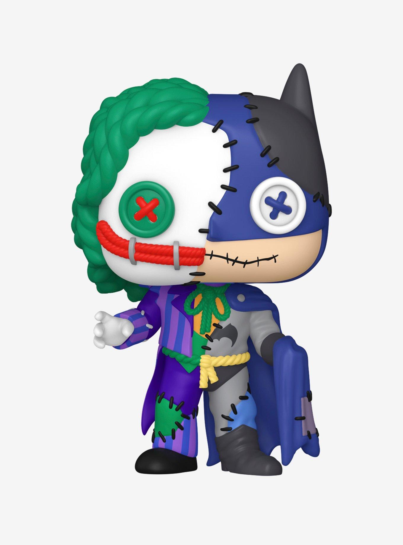 Funko DC Comics Batman Pop Heroes Patchwork Batman The Joker Vinyl Figure Hot Topic Exclusive Hot Topic