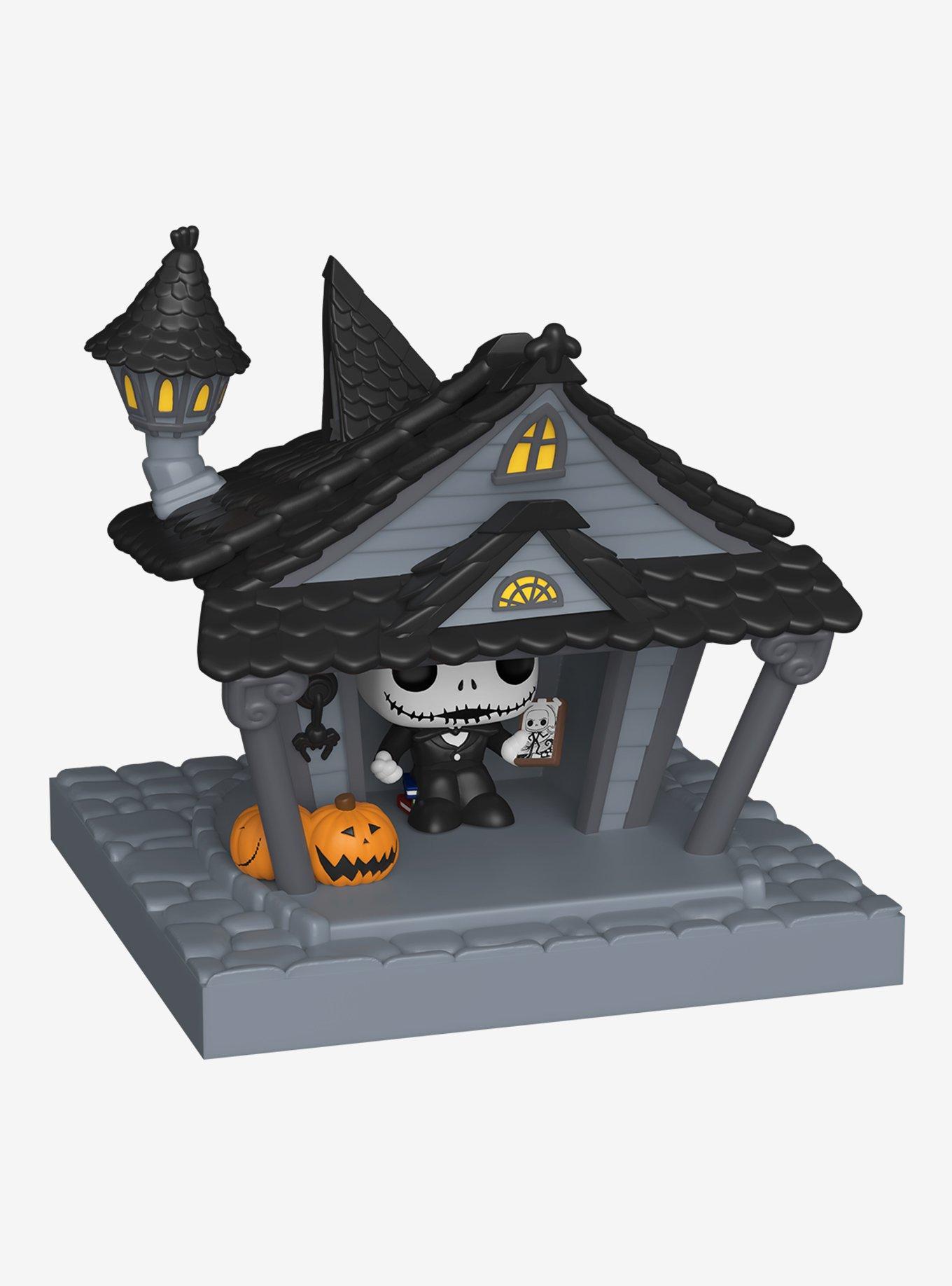 Funko The Nightmare Before Christmas Bitty Pop! Towns Jack Skellington And Jack's House Vinyl Figure, , hi-res