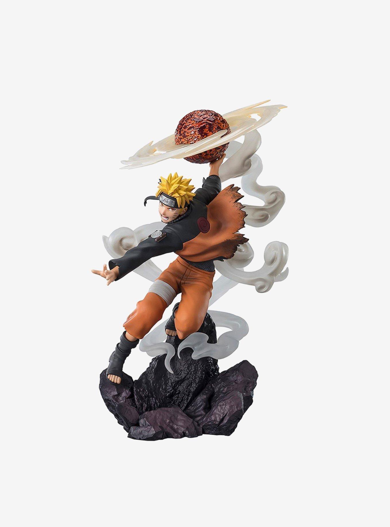 Bandai Spirits Naruto Shippuden FiguartsZERO Extra Battle Naruto Uzumaki (Sage Art Lava Release Rasenshuriken) Figure, , hi-res