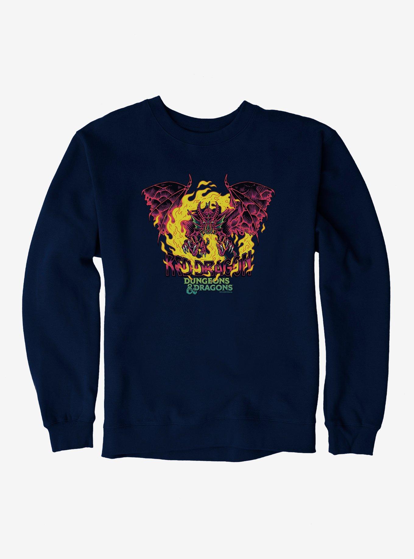 Dungeons And Dragons Red Dragon Sweatshirt, , hi-res