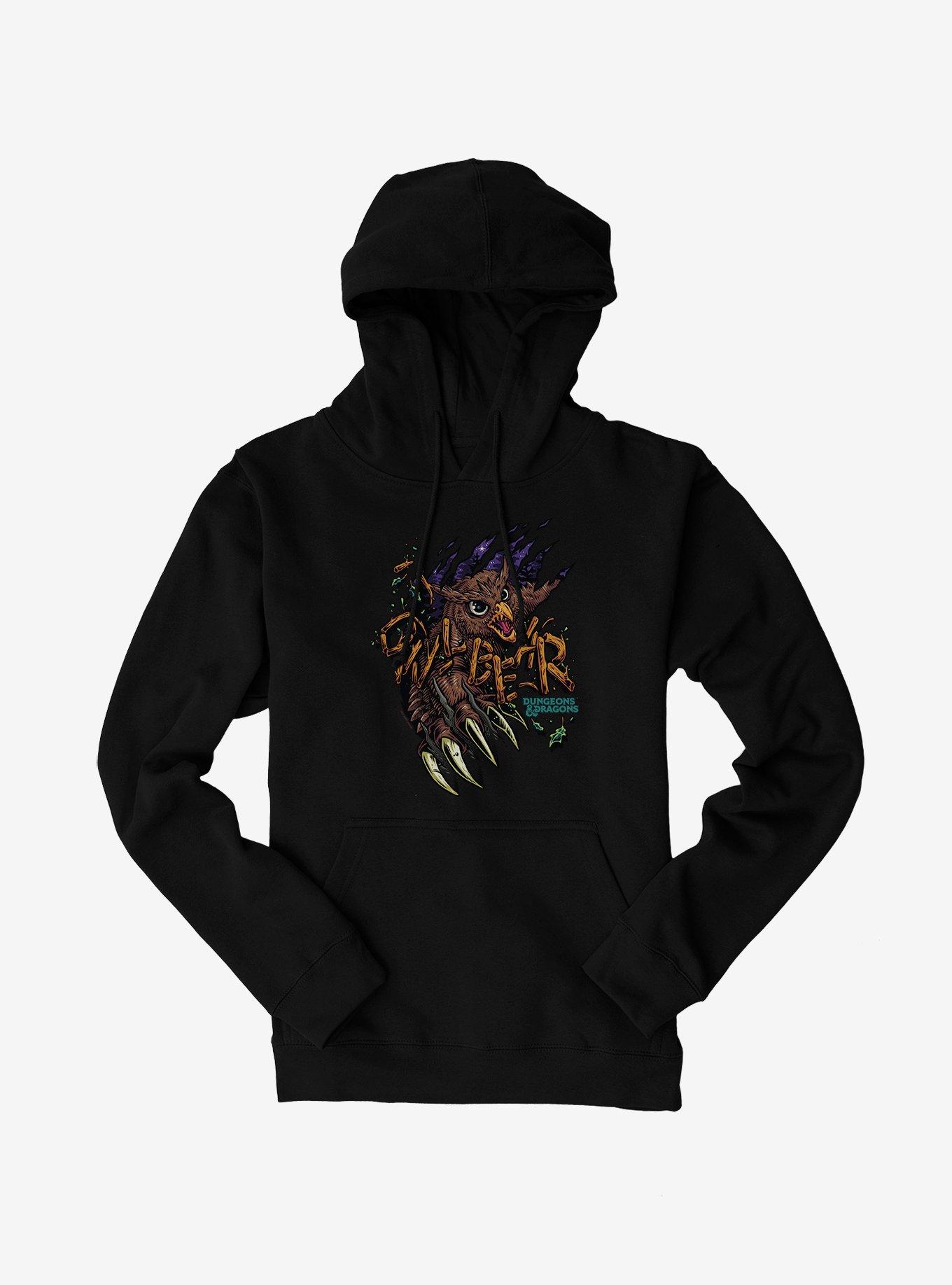 Dungeons And Dragons Owlbear Hoodie, BLACK, hi-res