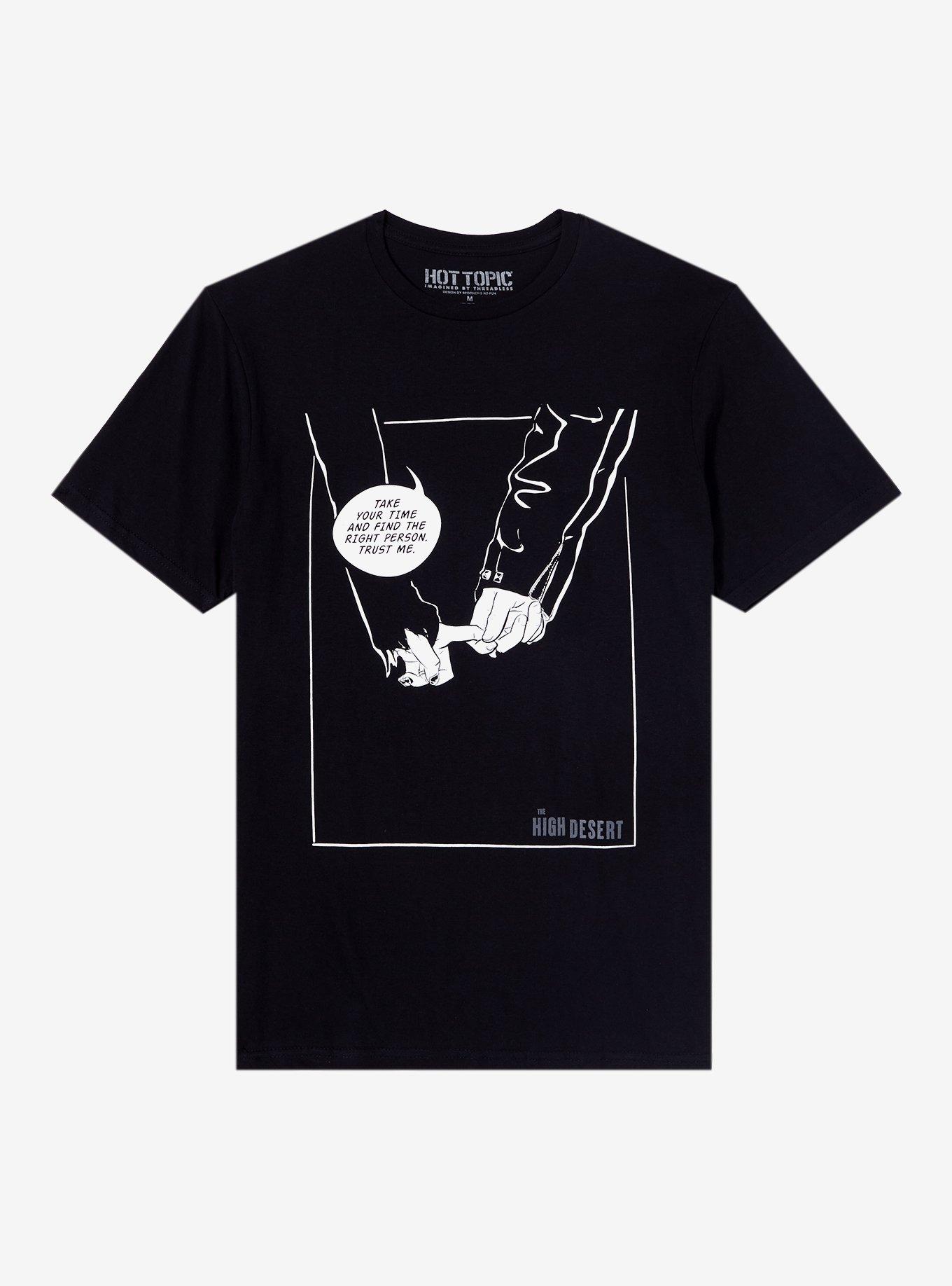 Find The Right Person Handholding T-Shirt By Spooner's No Fun, , hi-res