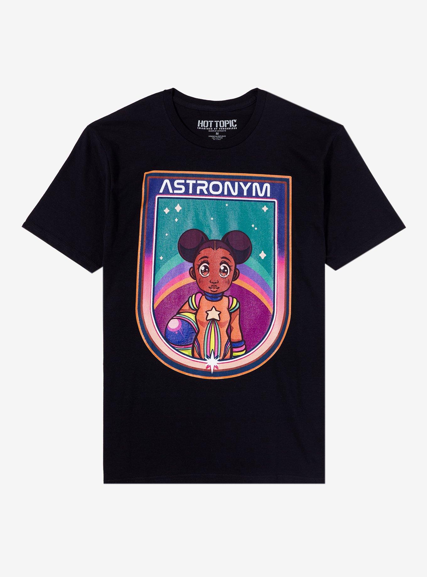 Rainbow Girl Astronaut T-Shirt By Astronym