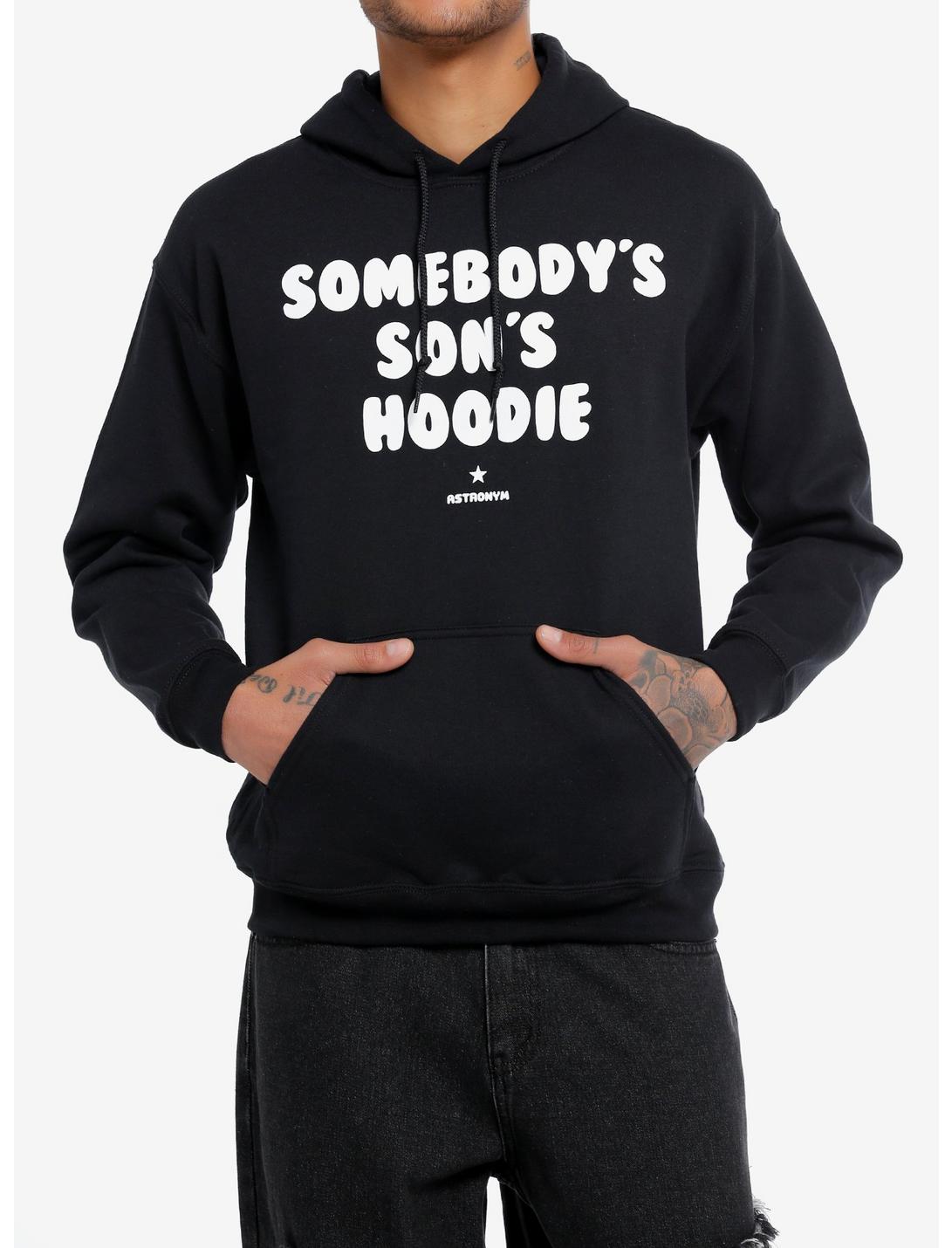 Somebody's Son's Hoodie By Astronym, BLACK, hi-res