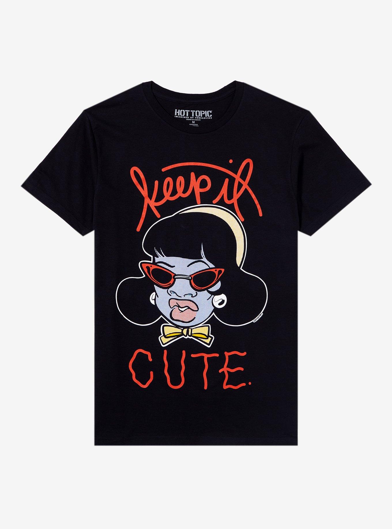 Keep It Cute Portrait T-Shirt By Cozcon