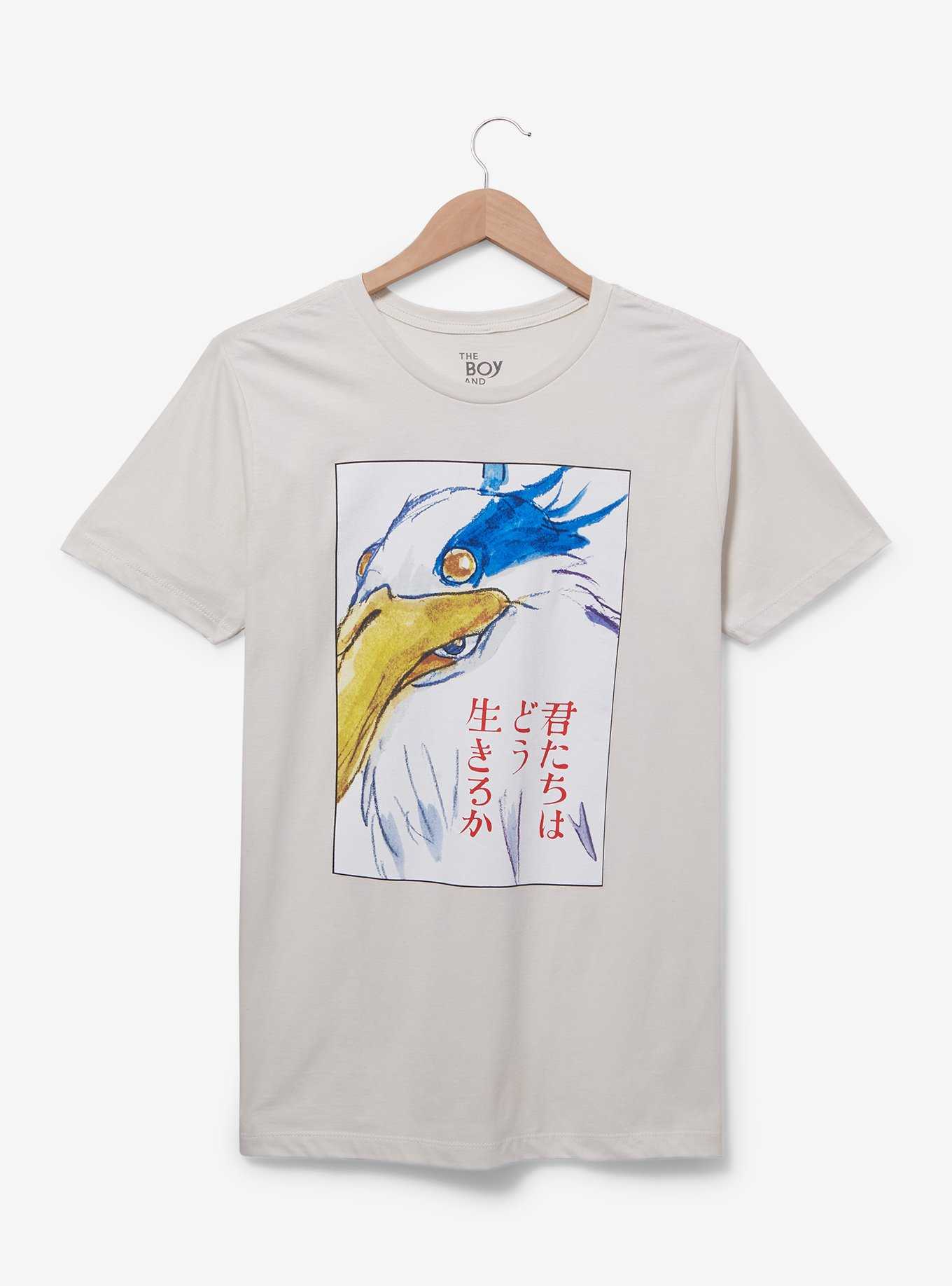 Studio Ghibli The Boy and the Heron Poster T-Shirt — BoxLunch Exclusive, , hi-res