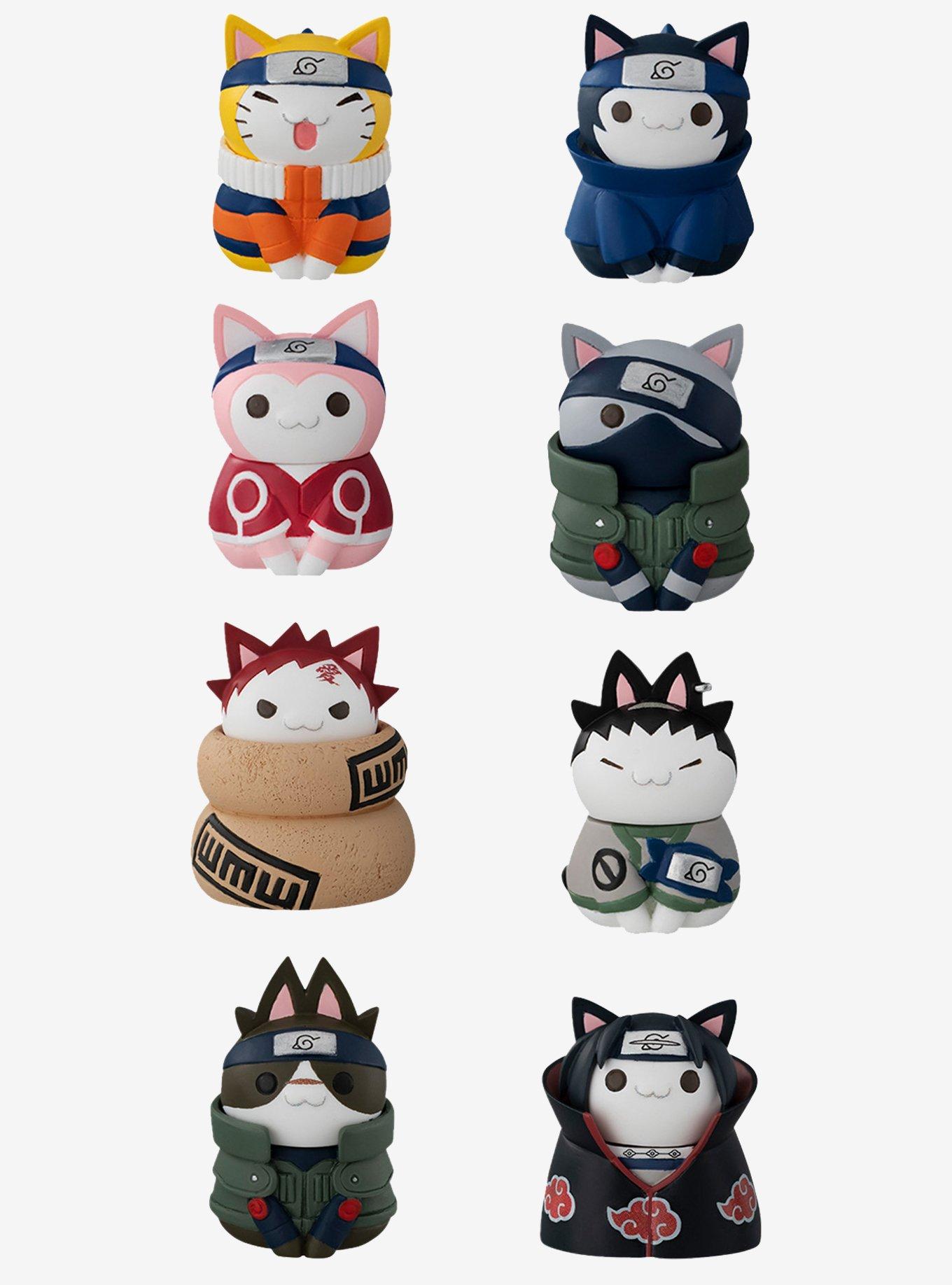Megahouse Naruto Shippuden Nyaruto! Mega Cat Project All-Out Battle with the Akatsuki! Defend the Hidden Leaf Village Blind Box Figure, , hi-res