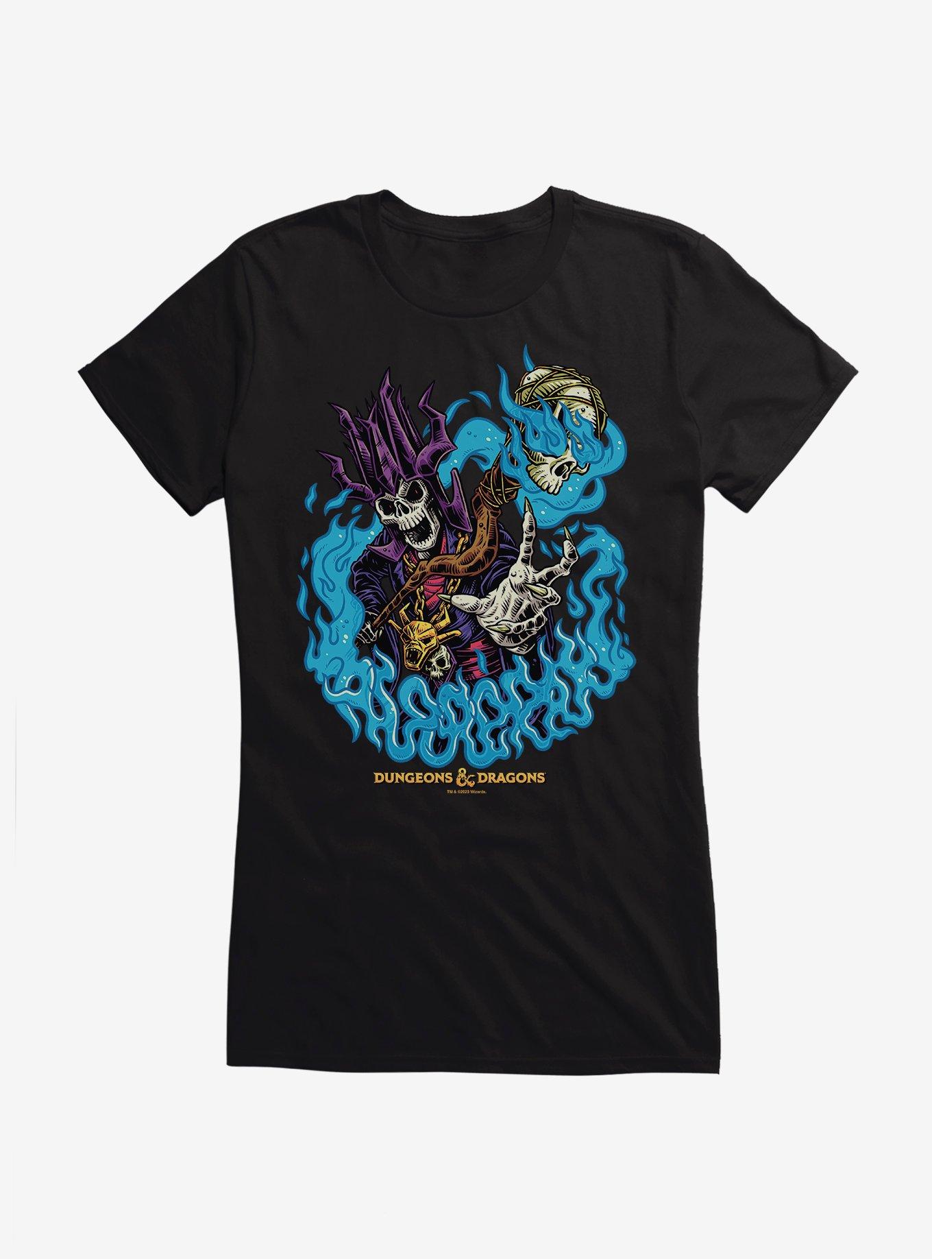 Dungeons And Dragons Acererak Girls T-Shirt, BLACK, hi-res