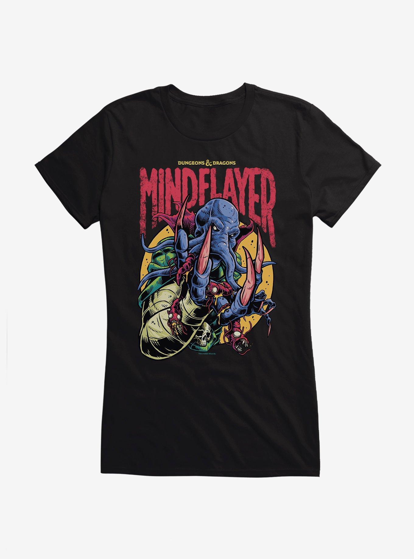 Dungeons And Dragons Mindflayer Girls T-Shirt