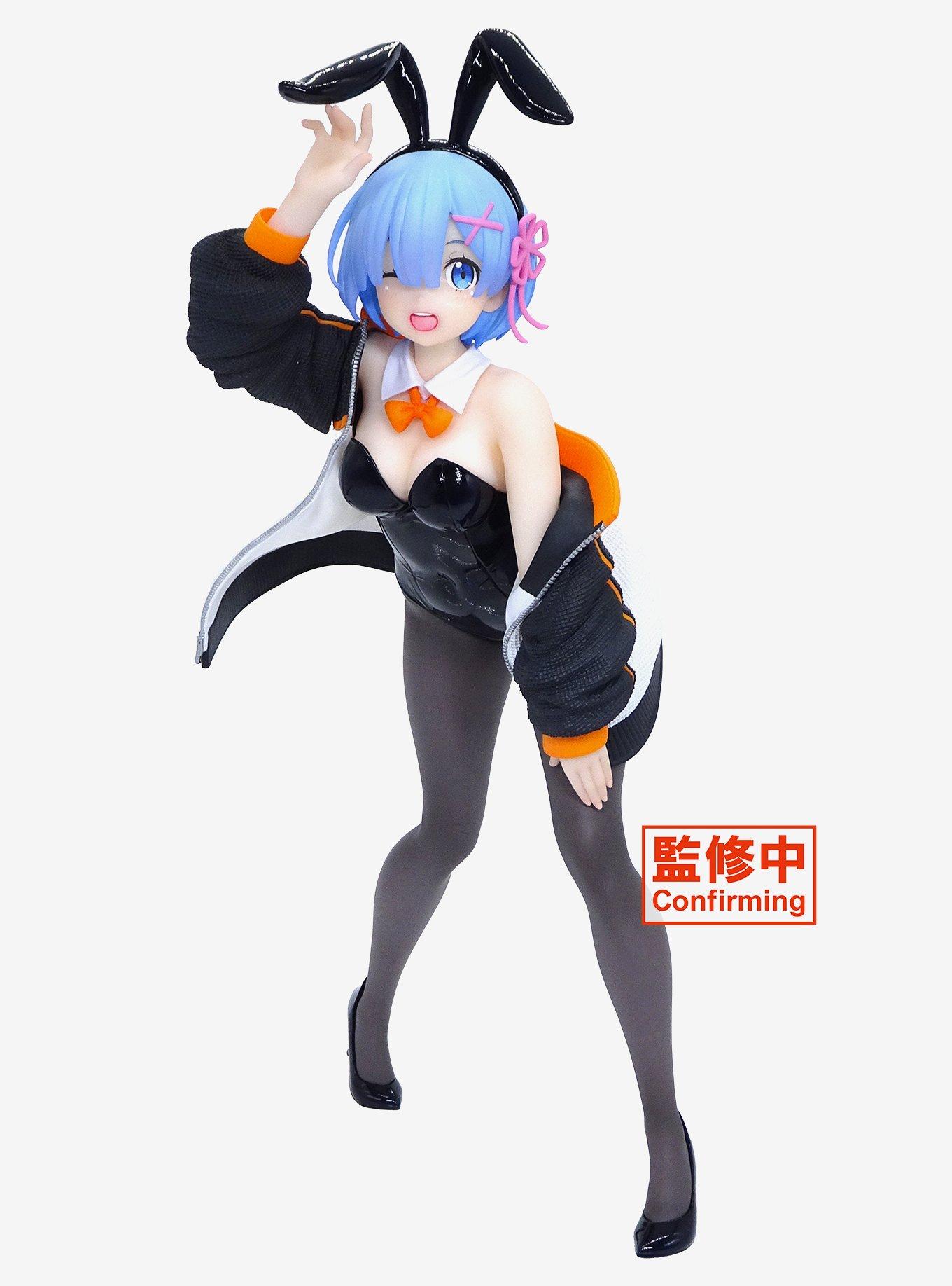 Taito Re:Zero Starting Life in Another World Coreful Rem Figure (Jacket Bunny Ver.), , hi-res