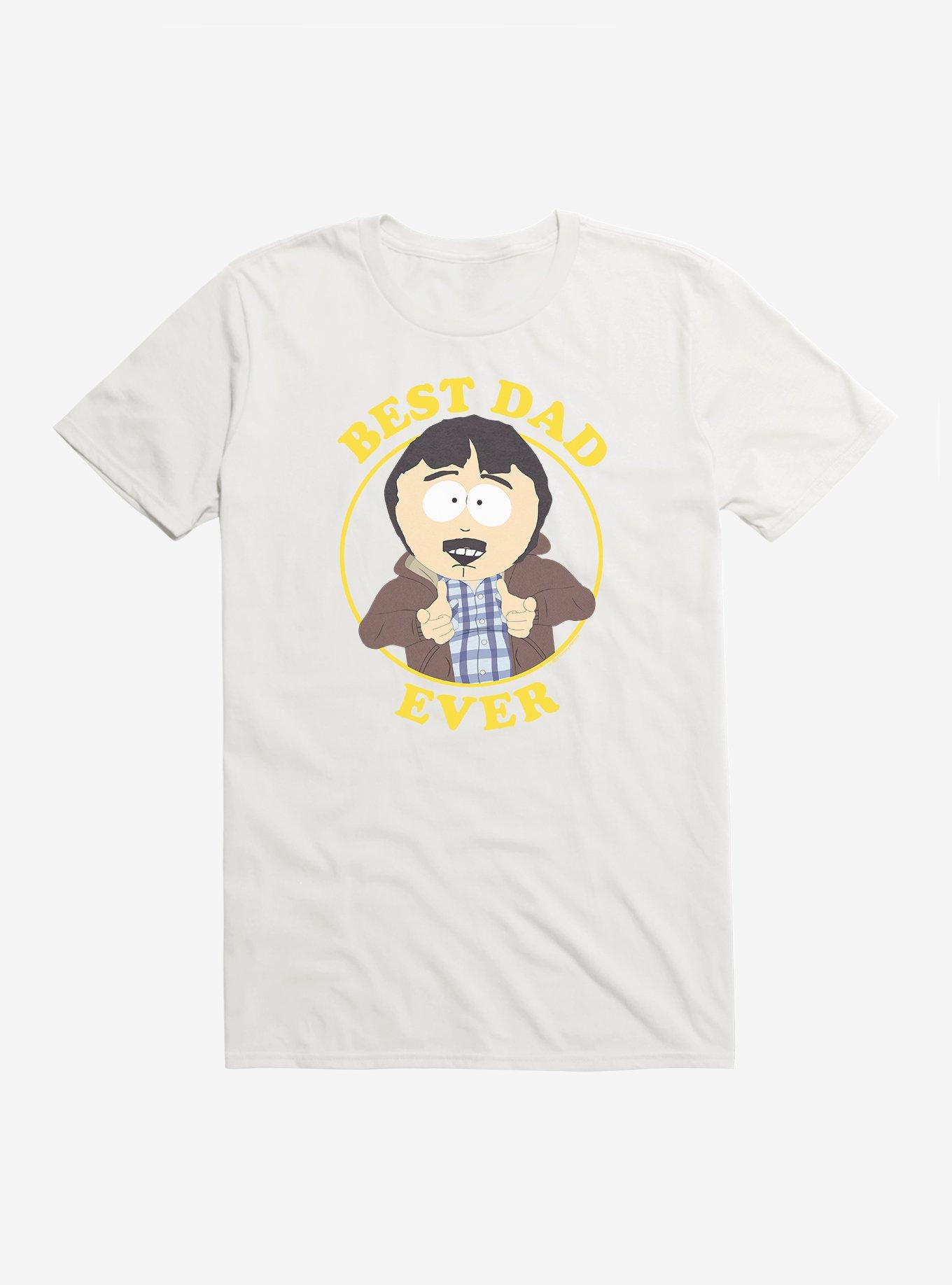 South Park Randy Marsh Best Dad Ever T-Shirt, WHITE, hi-res