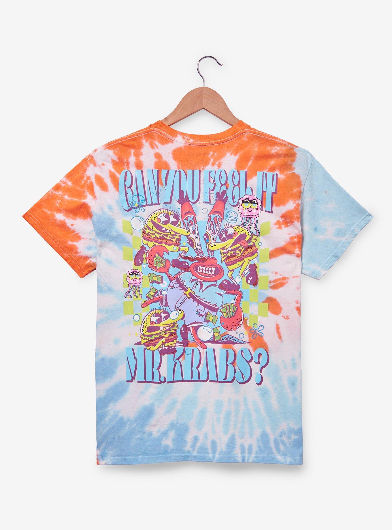 SpongeBob SquarePants Mr. Krabs Tie-Dye T-Shirt - BoxLunch Exclusive