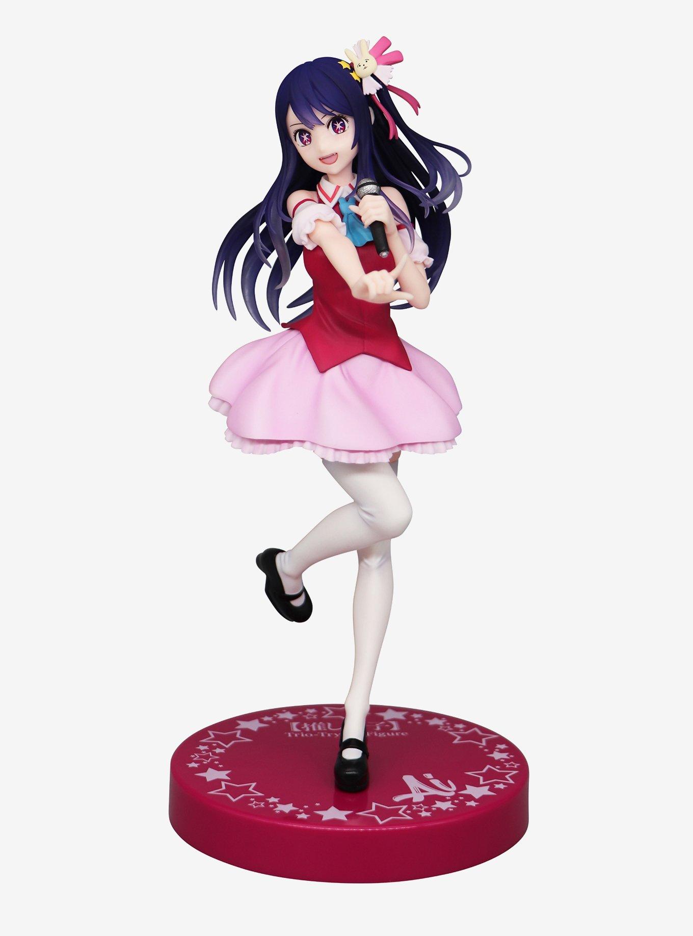 Zhongkaihua Sac à bandoulière Anime Oshi No Ko Kawaii Cartoon Cross Body Bag avec fermeture éclair Hoshino Ai Anime Sac à main en tissu Oxford pour femme Boîte de papeterie, Oshi No