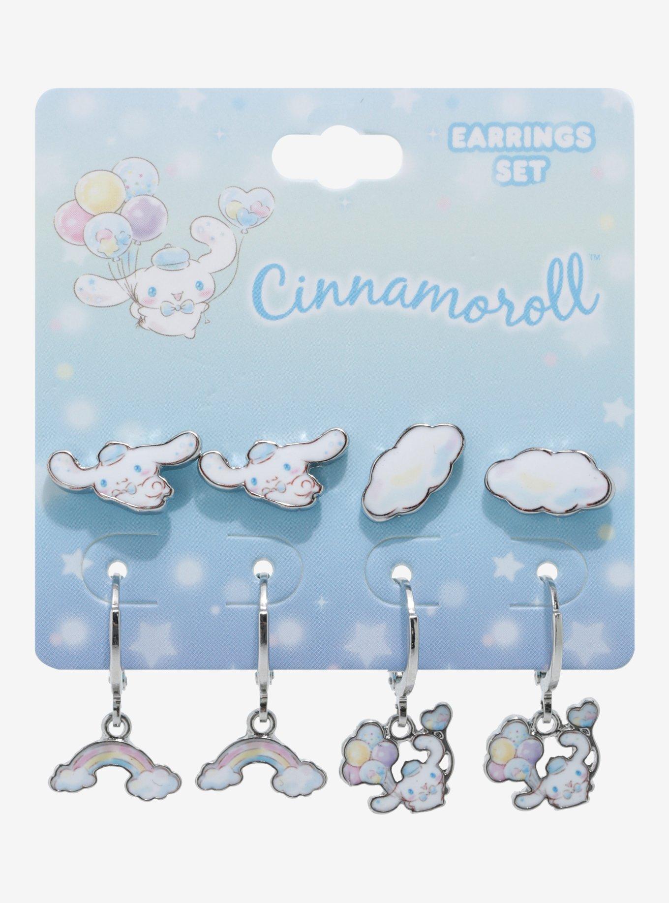 Cinnamoroll Balloon Earring Set, , hi-res