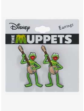 Disney The Muppets Kermit Banjo Front/Back Earrings, , hi-res