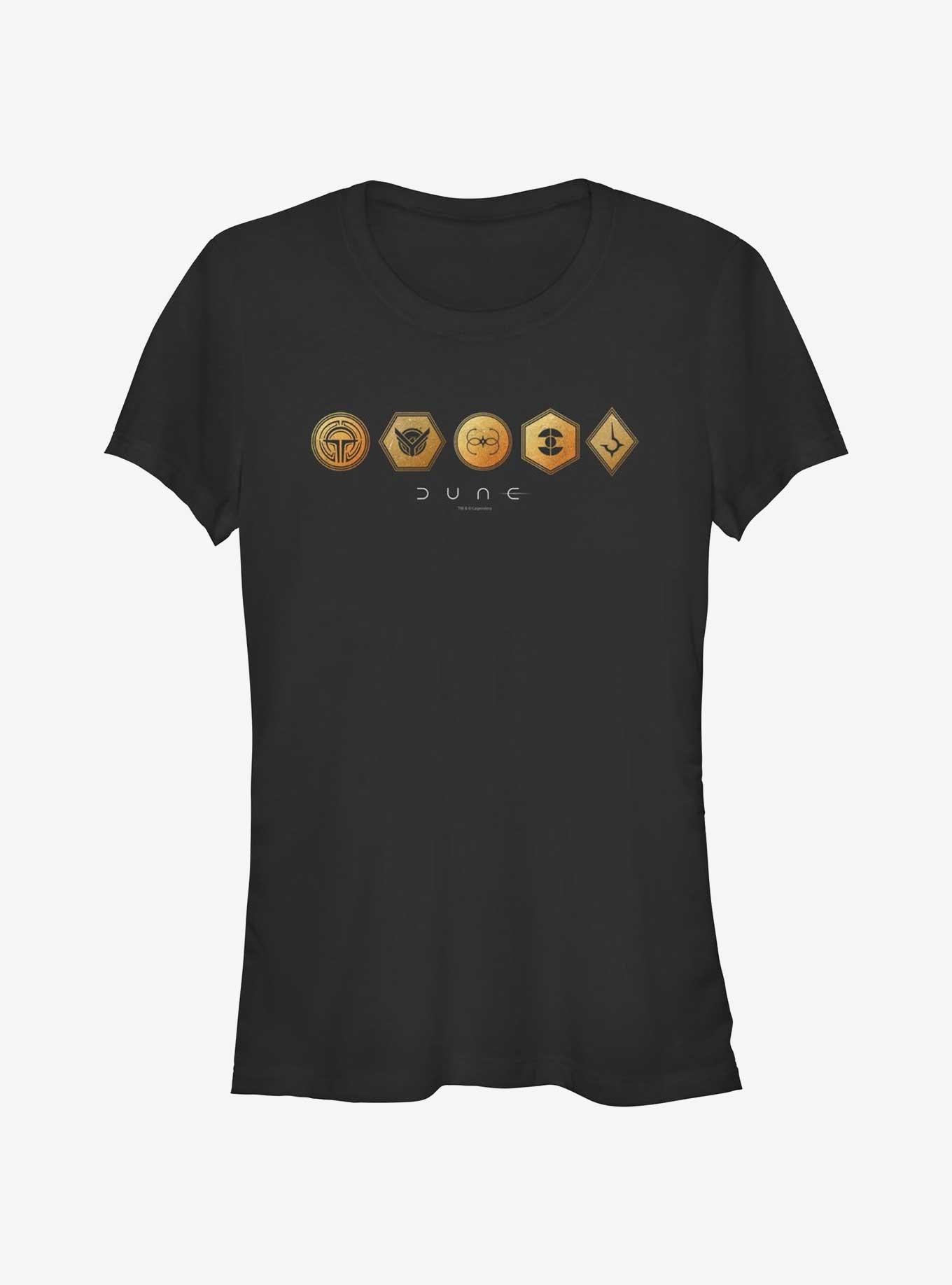 Dune: Part Two Emblems Girls T-Shirt, BLACK, hi-res