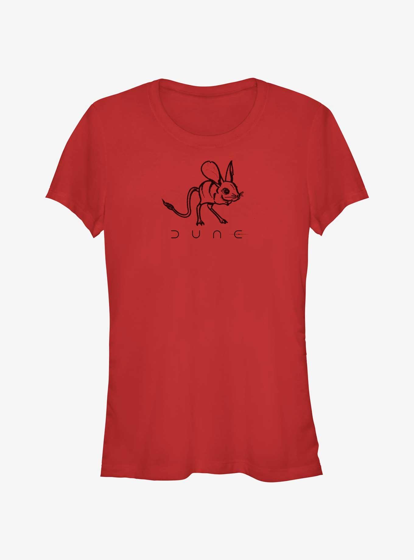 Dune: Part Two Desert Mouse Girls T-Shirt, RED, hi-res