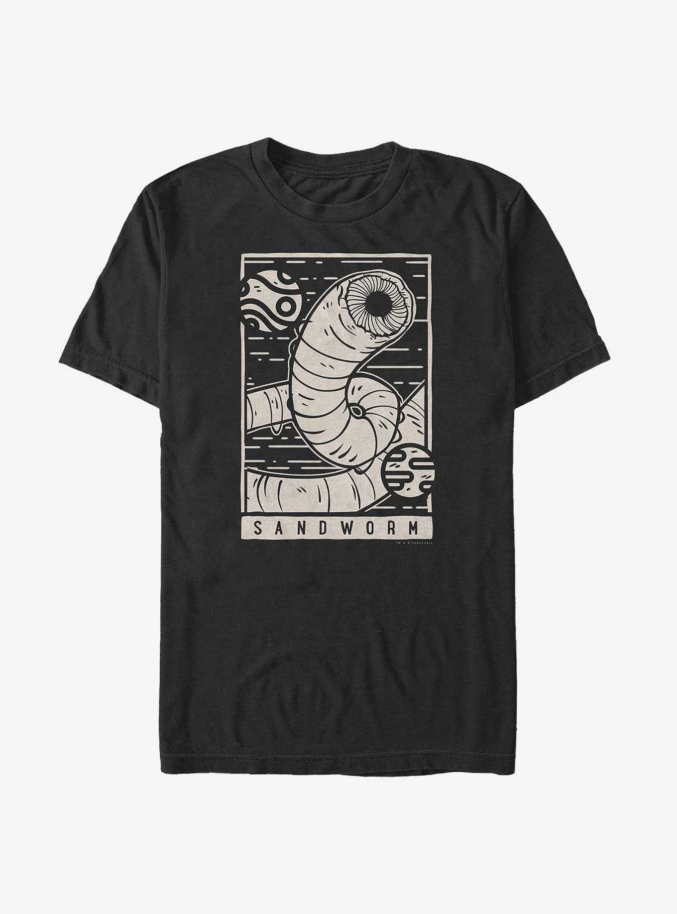 Dune: Part Two Sandworm Poster T-Shirt, , hi-res
