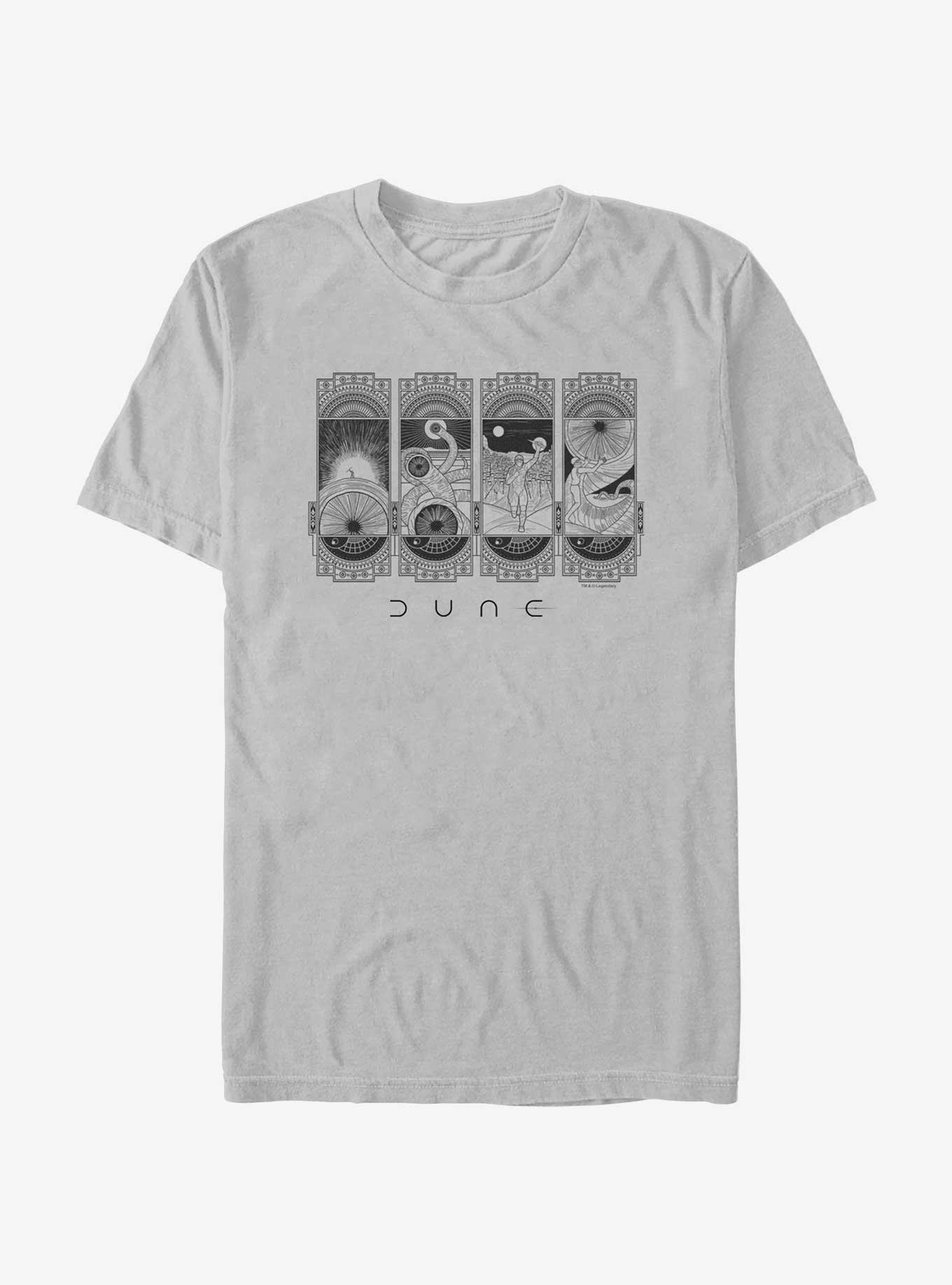 Dune: Part Two Pictograms T-Shirt, SILVER, hi-res