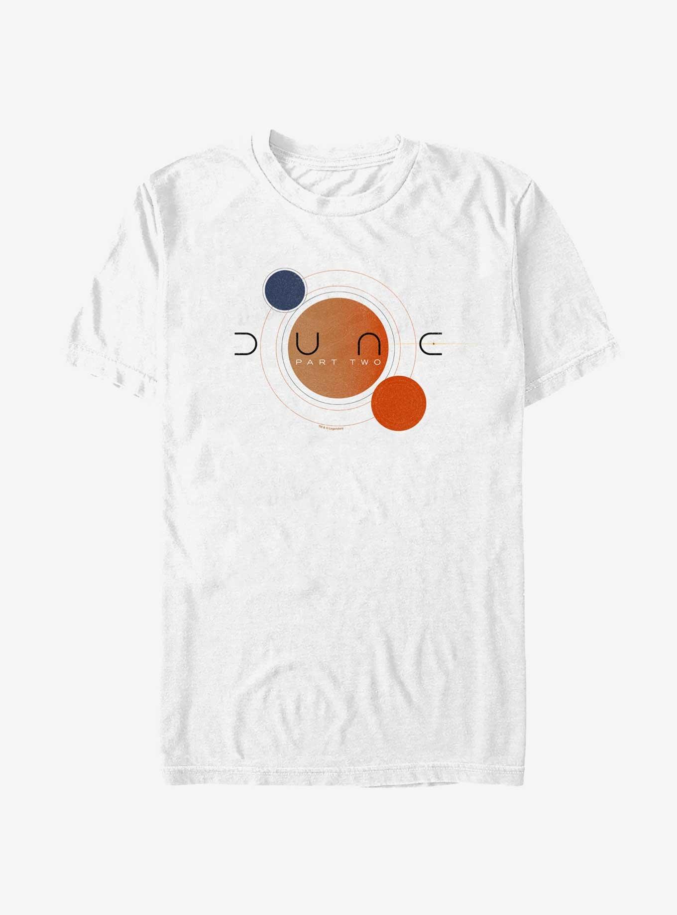 Dune: Part Two Planet System T-Shirt, WHITE, hi-res