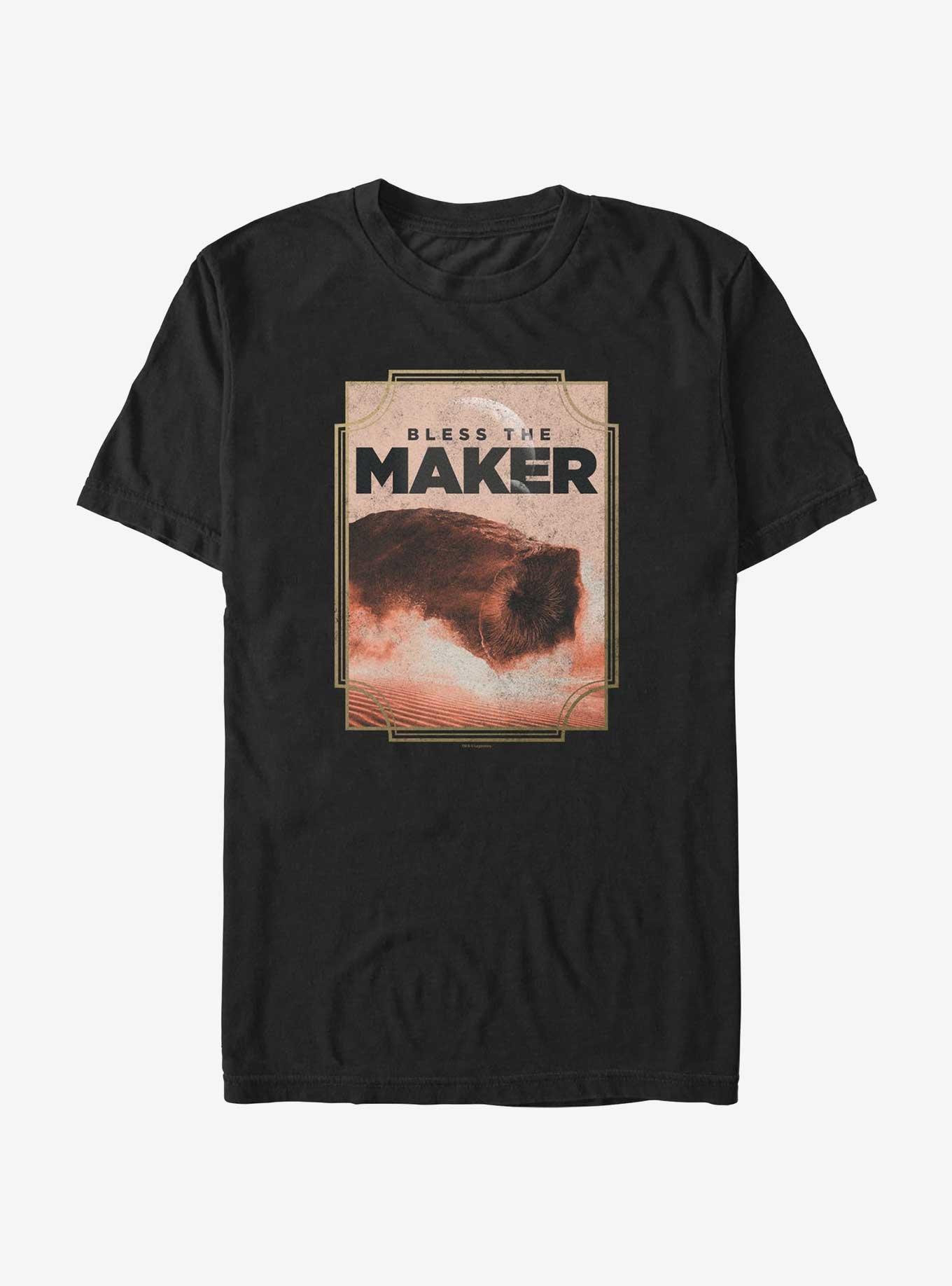 Dune: Part Two Bless The Maker T-Shirt, BLACK, hi-res