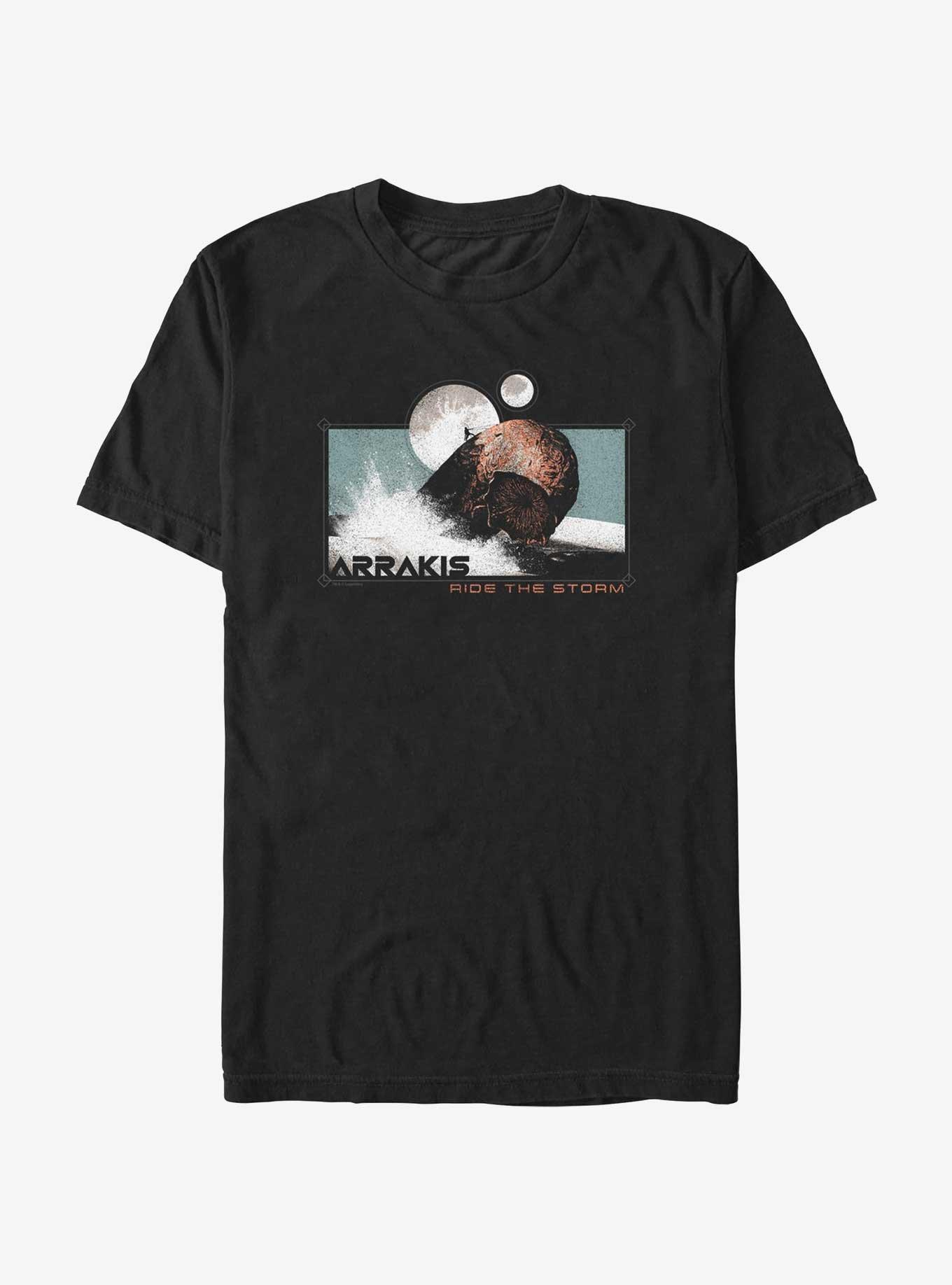 Dune: Part Two Ride The Storm T-Shirt, BLACK, hi-res