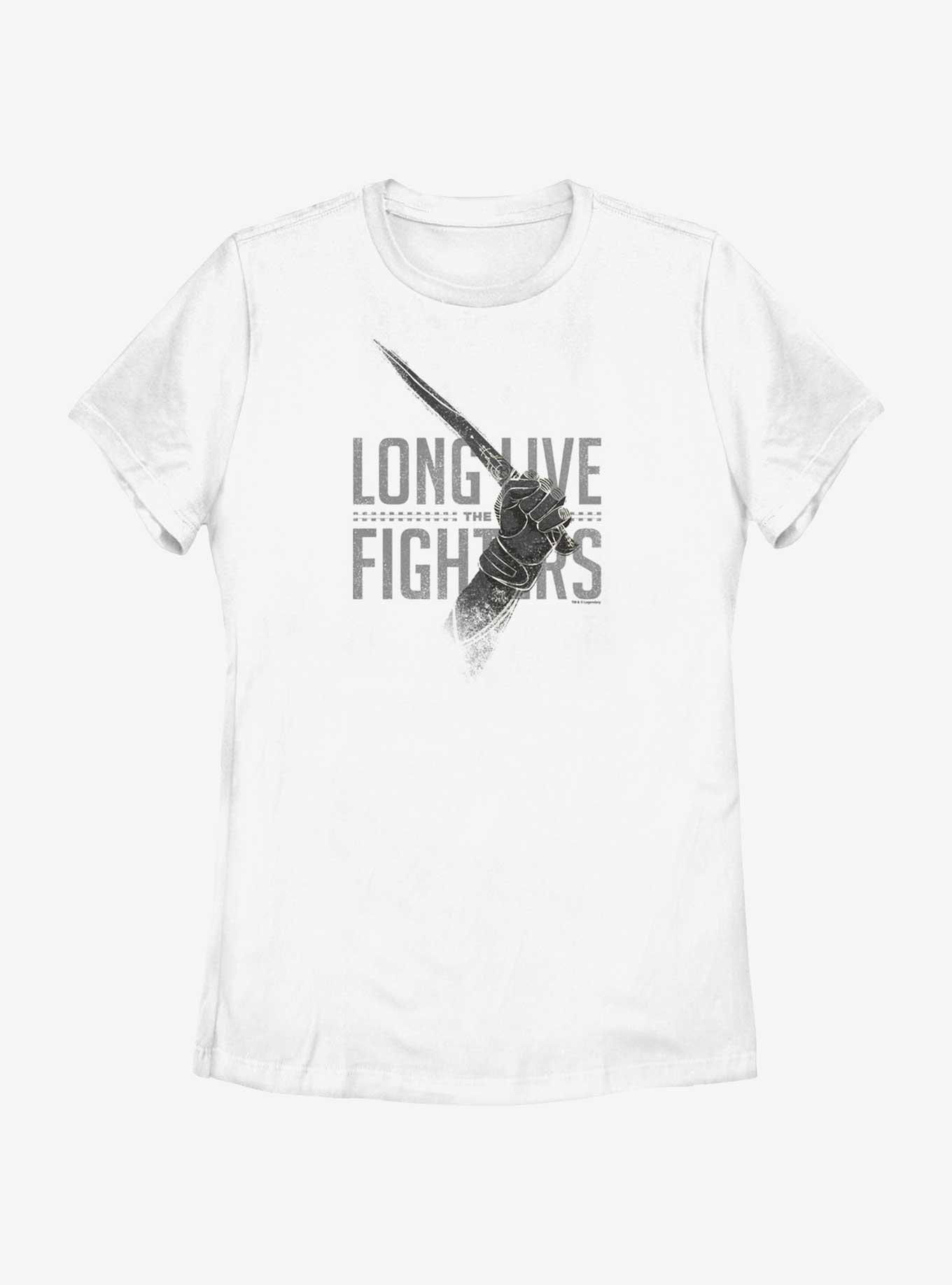 Dune: Part Two Long Live The Fighters Womens T-Shirt, WHITE, hi-res