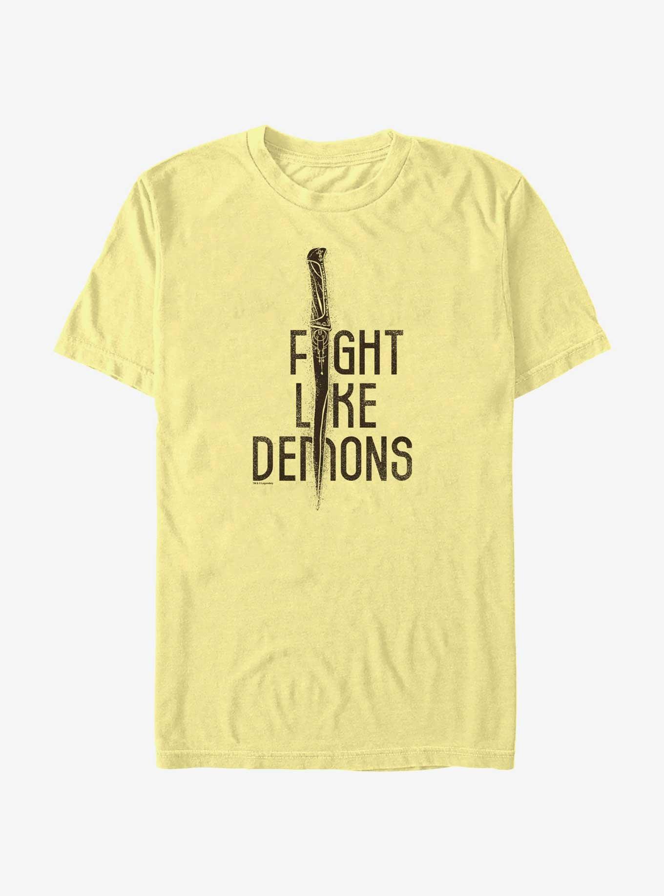 Dune: Part Two Fight Like Demons T-Shirt, BANANA, hi-res