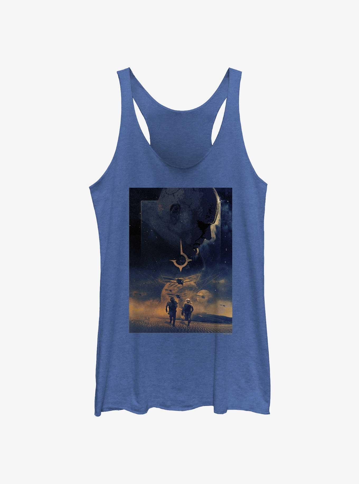 Dune: Part Two Harkonnen Chase Poster Womens Tank Top, ROY HTR, hi-res
