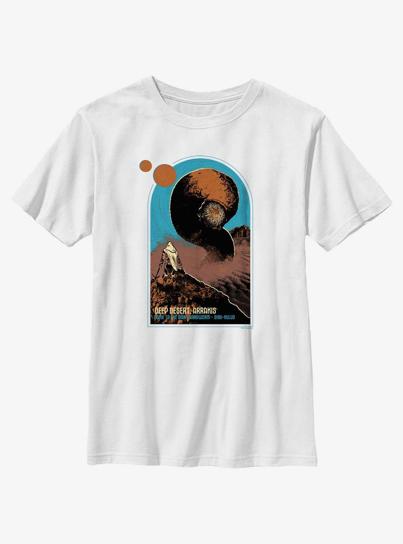 Dune: Part Two Deep Desert Sandworm Youth T-Shirt, , hi-res